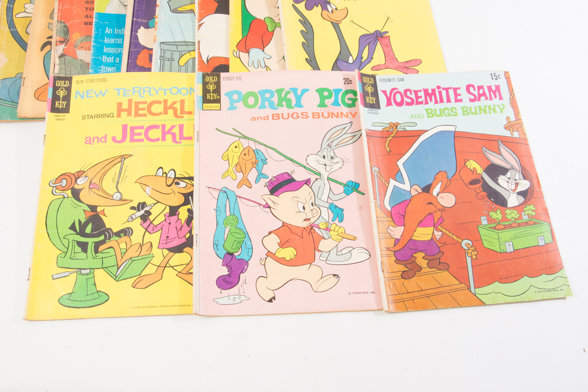 Vintage Gold Key Comics Featuring Disney