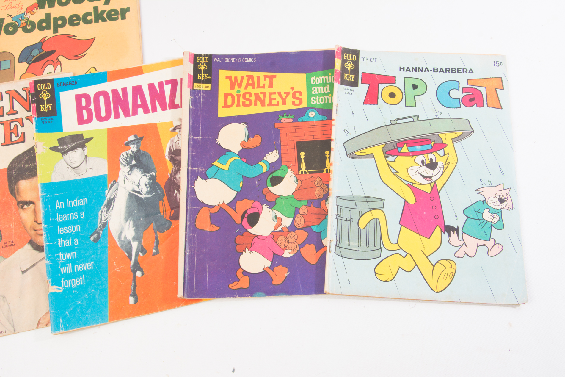 Vintage Gold Key Comics Featuring Disney
