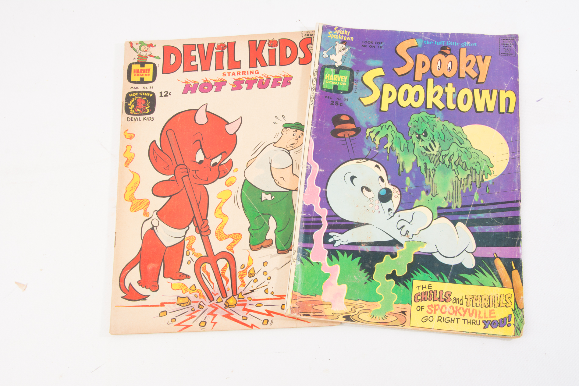 Vintage Harvey Comics Featuring Richie Rich, Casper, More