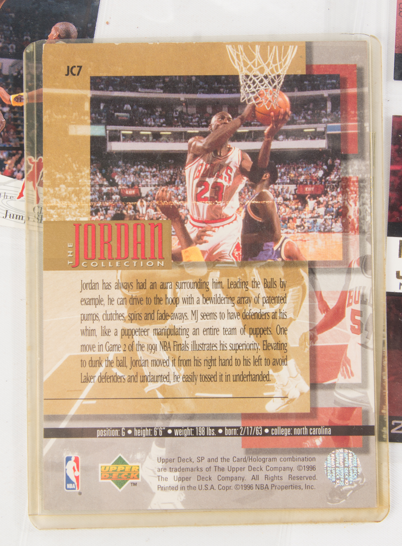 Vintage Micheal Jordan Trading Cards