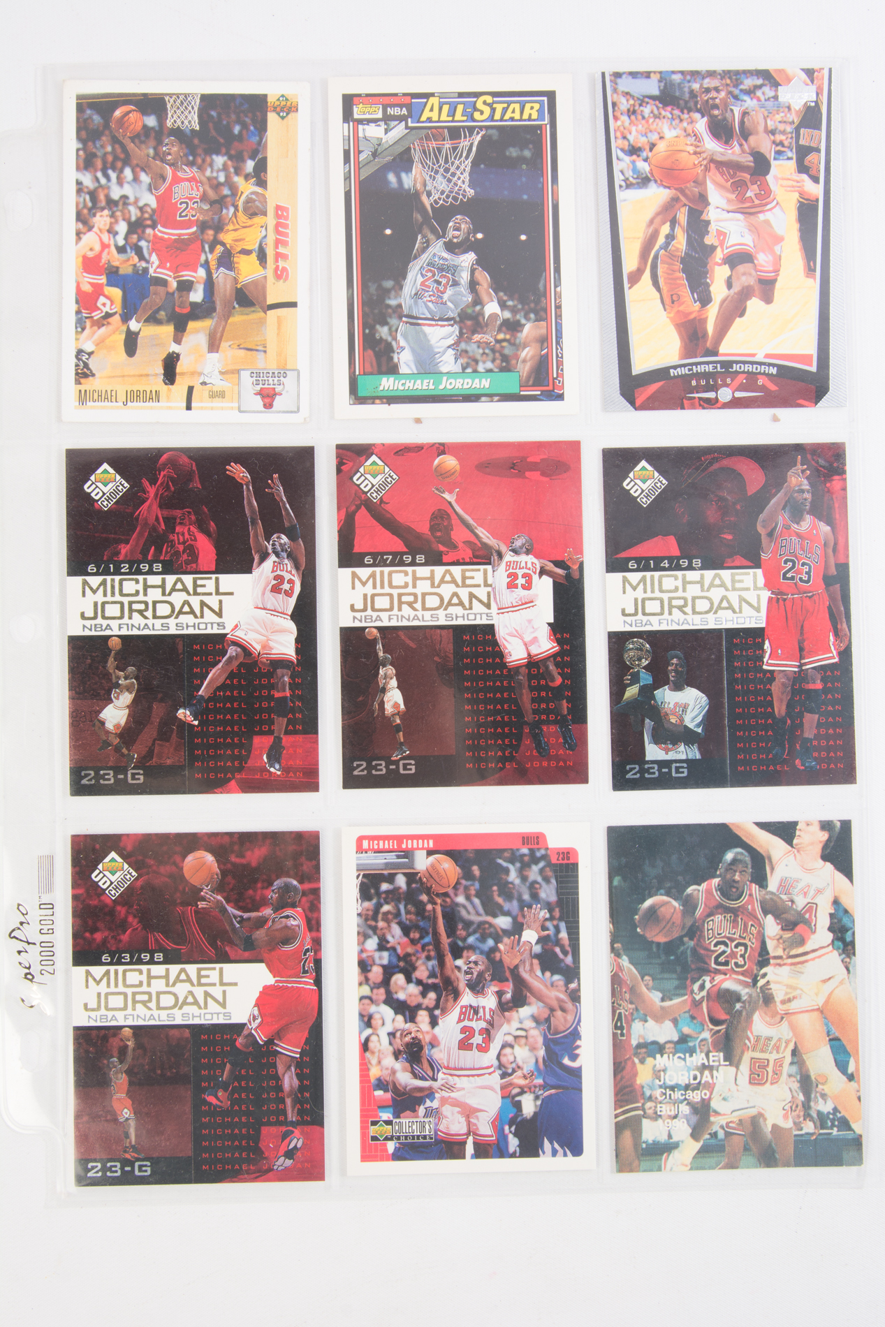 Vintage Micheal Jordan Trading Cards