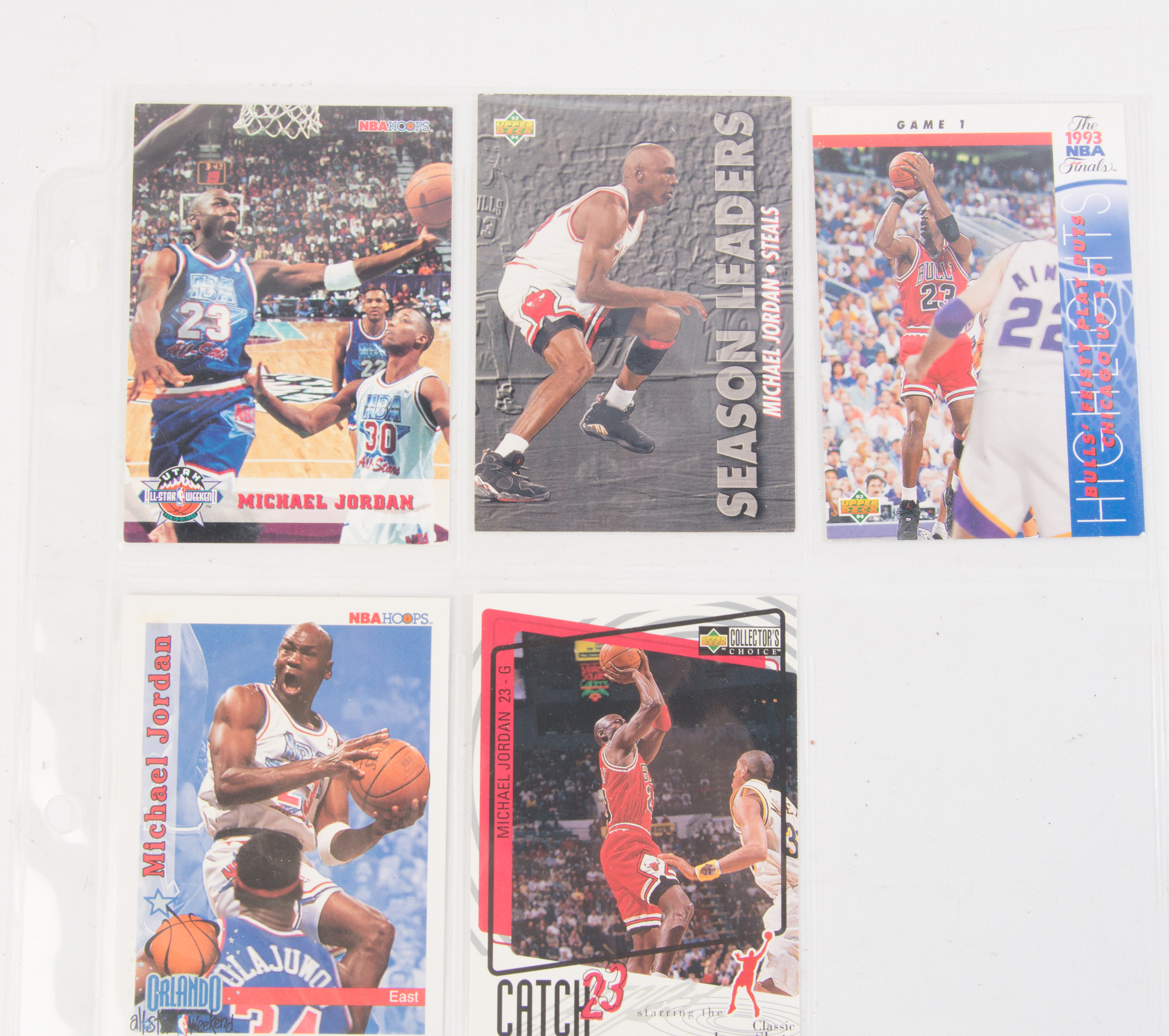 Vintage Micheal Jordan Trading Cards