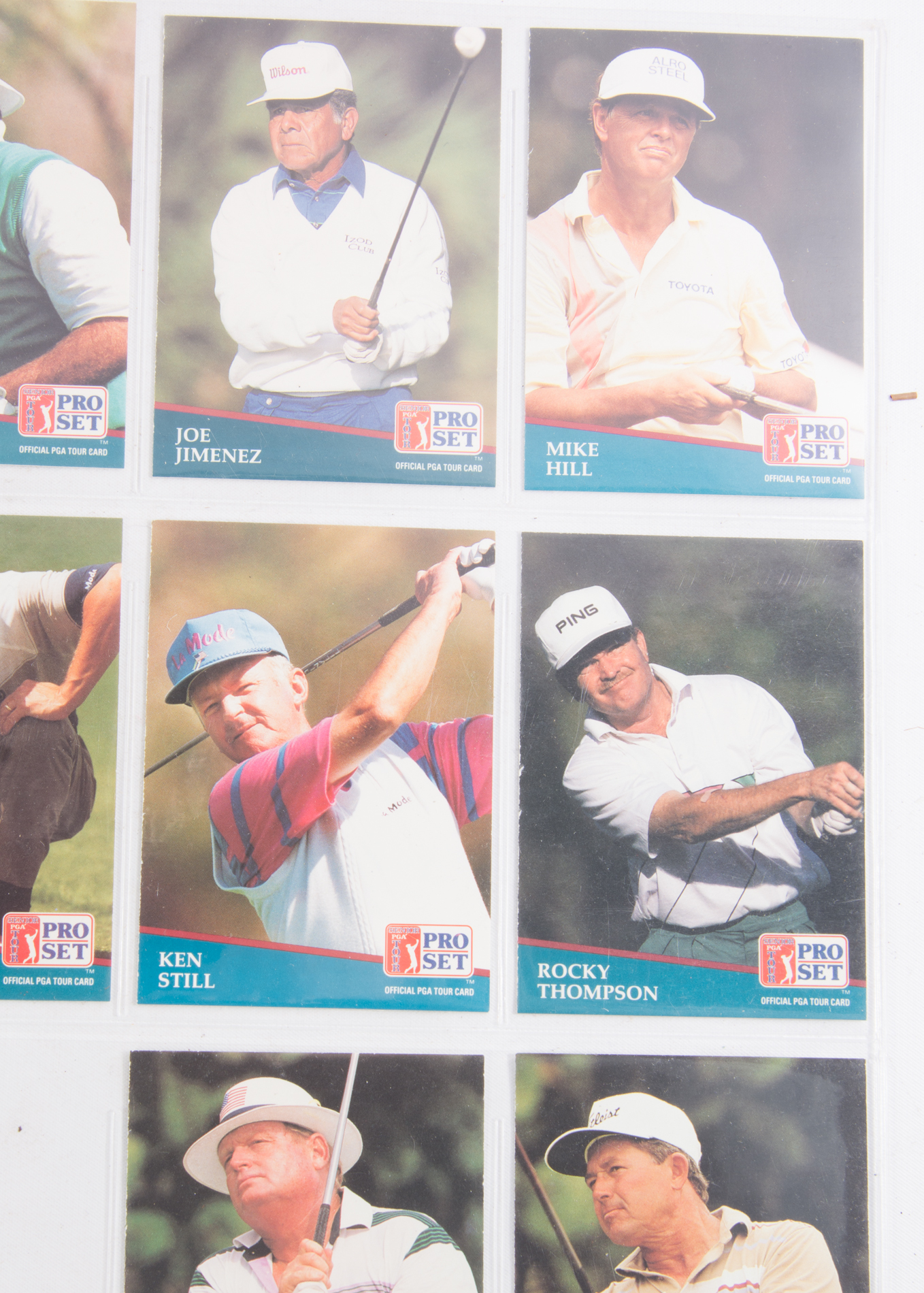 Vintage Golf Trading Cards Featuring Arnold Palmer