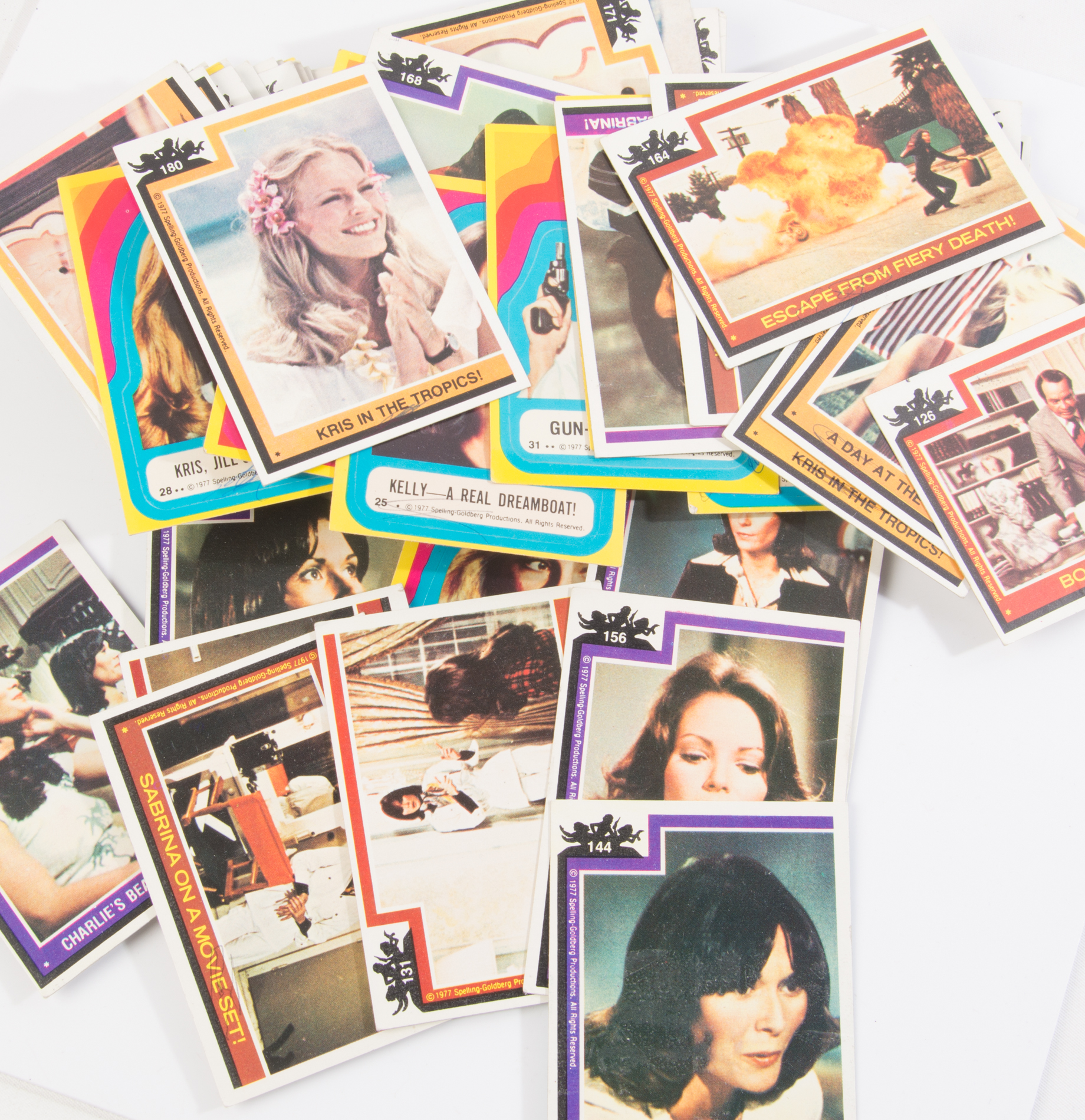 Vintage Charlie's Angels Trading Cards