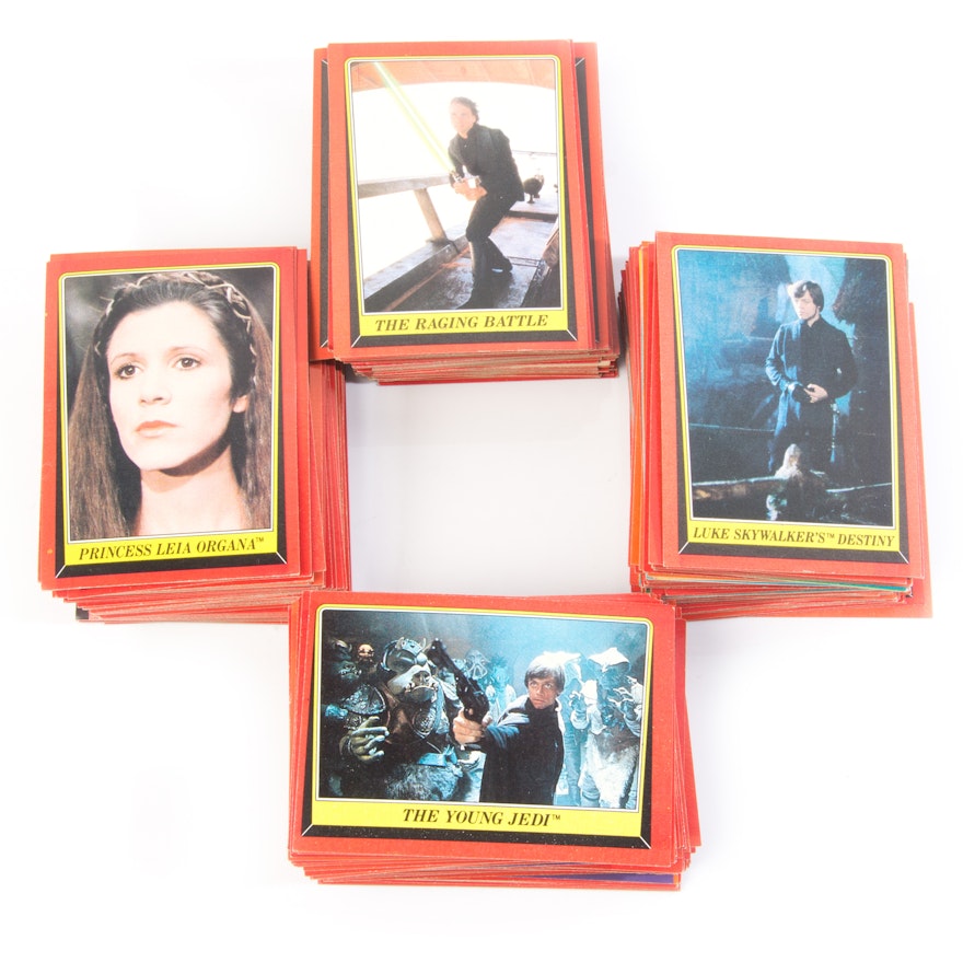 Vintage 1983 Topps "Return of the Jedi" Trading Cards