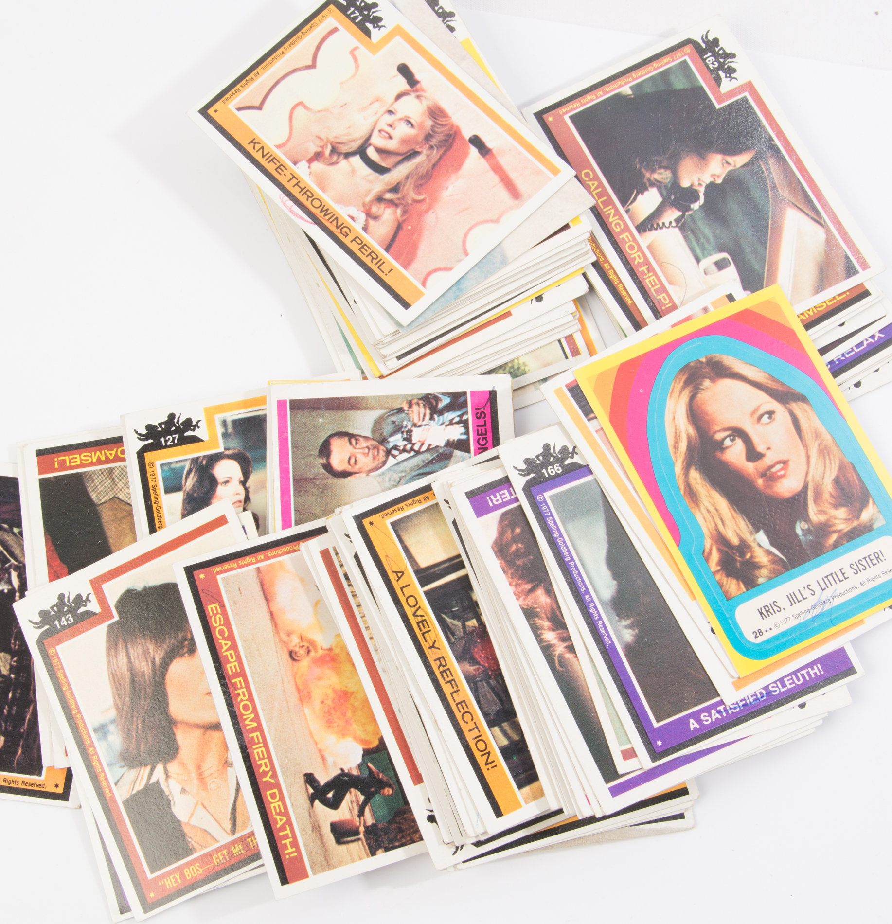 Vintage Charlie's Angels Trading Cards