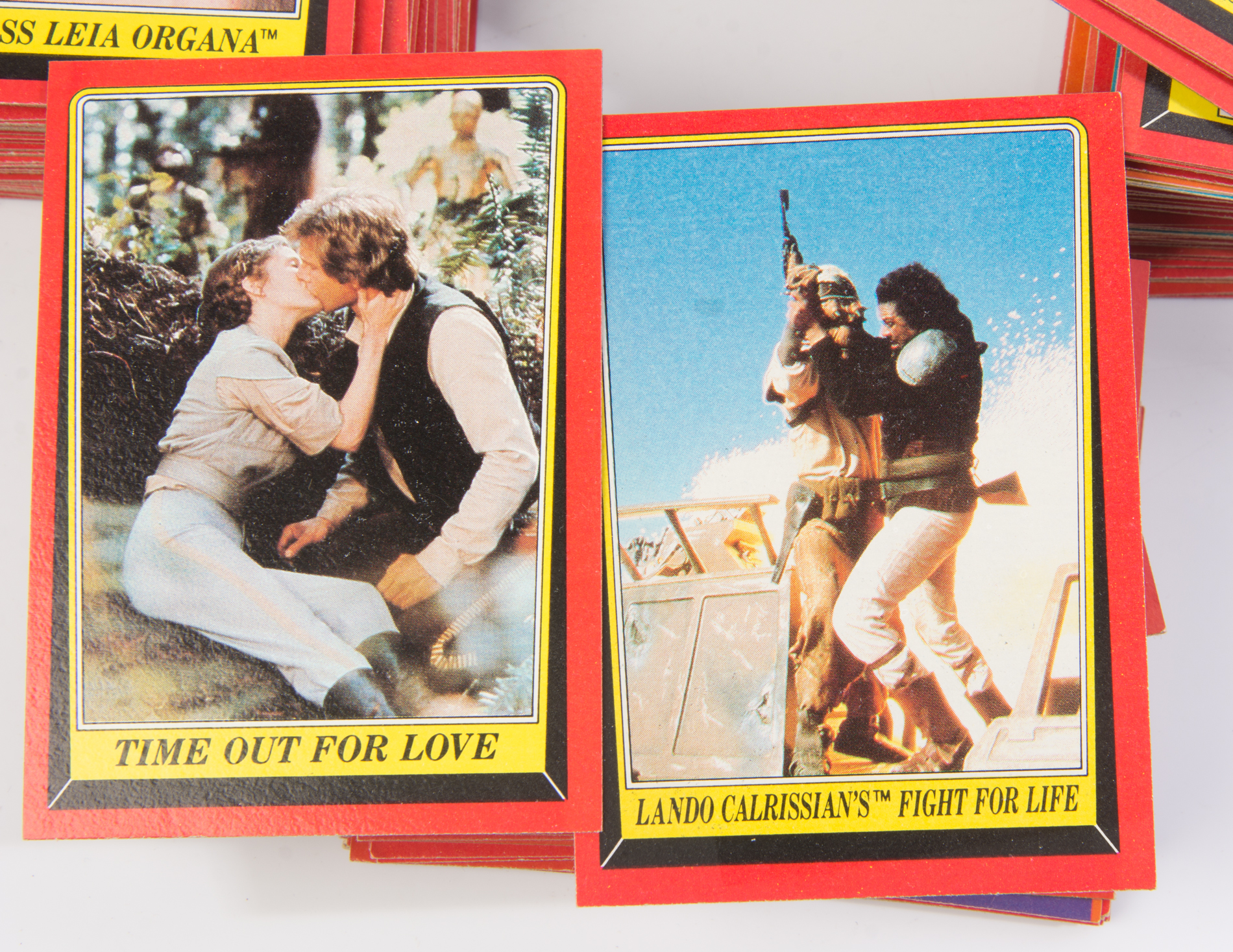 Vintage 1983 Topps "Return of the Jedi" Trading Cards