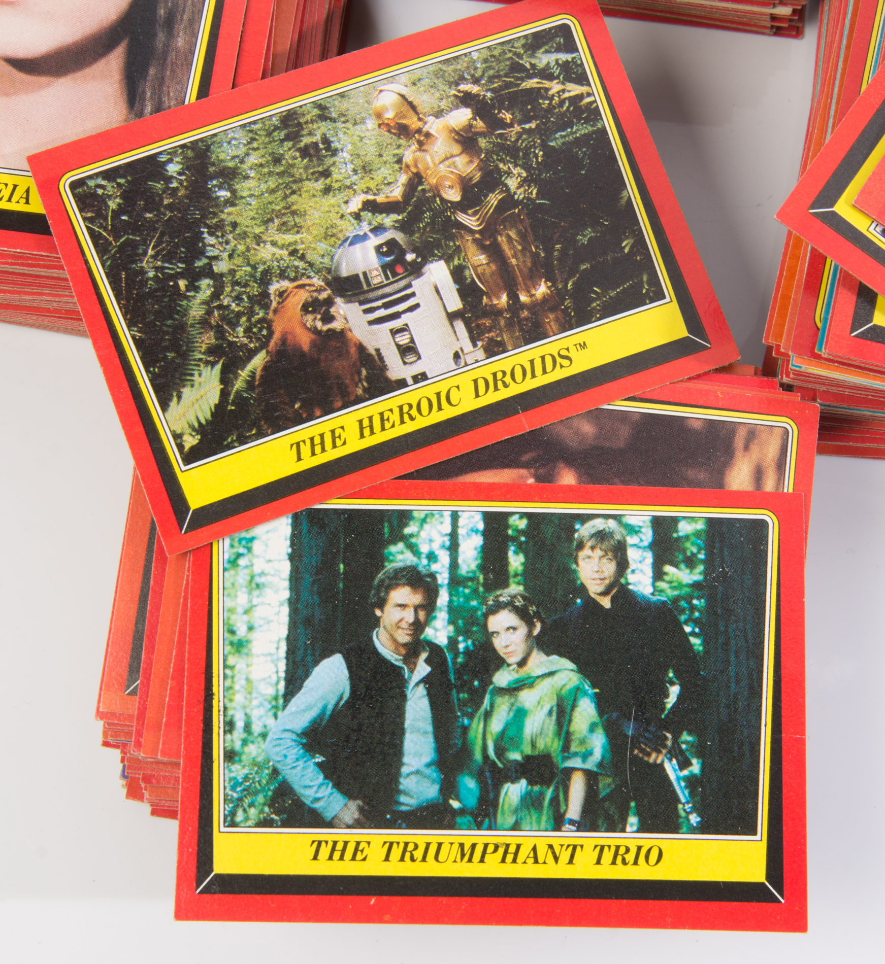 Vintage 1983 Topps "Return of the Jedi" Trading Cards