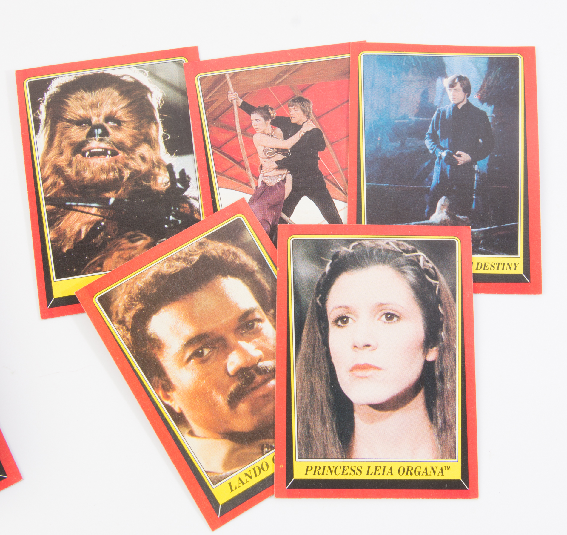 Vintage 1983 Topps "Return of the Jedi" Trading Cards