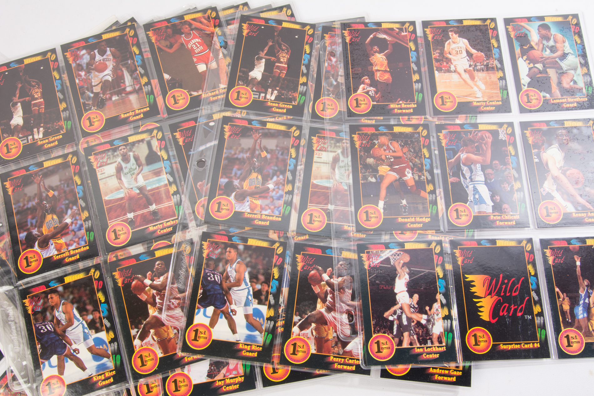 1992 College Basketball Trading Cards