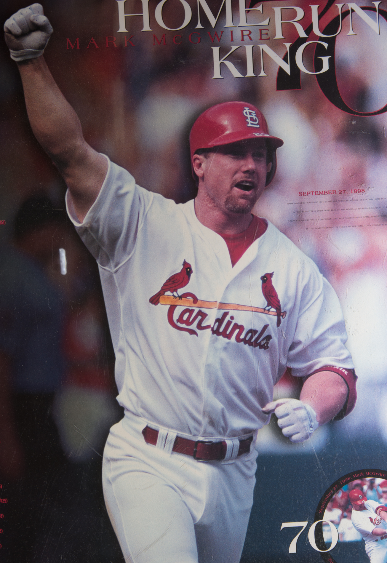 Mark McGuire Homerun King Poster