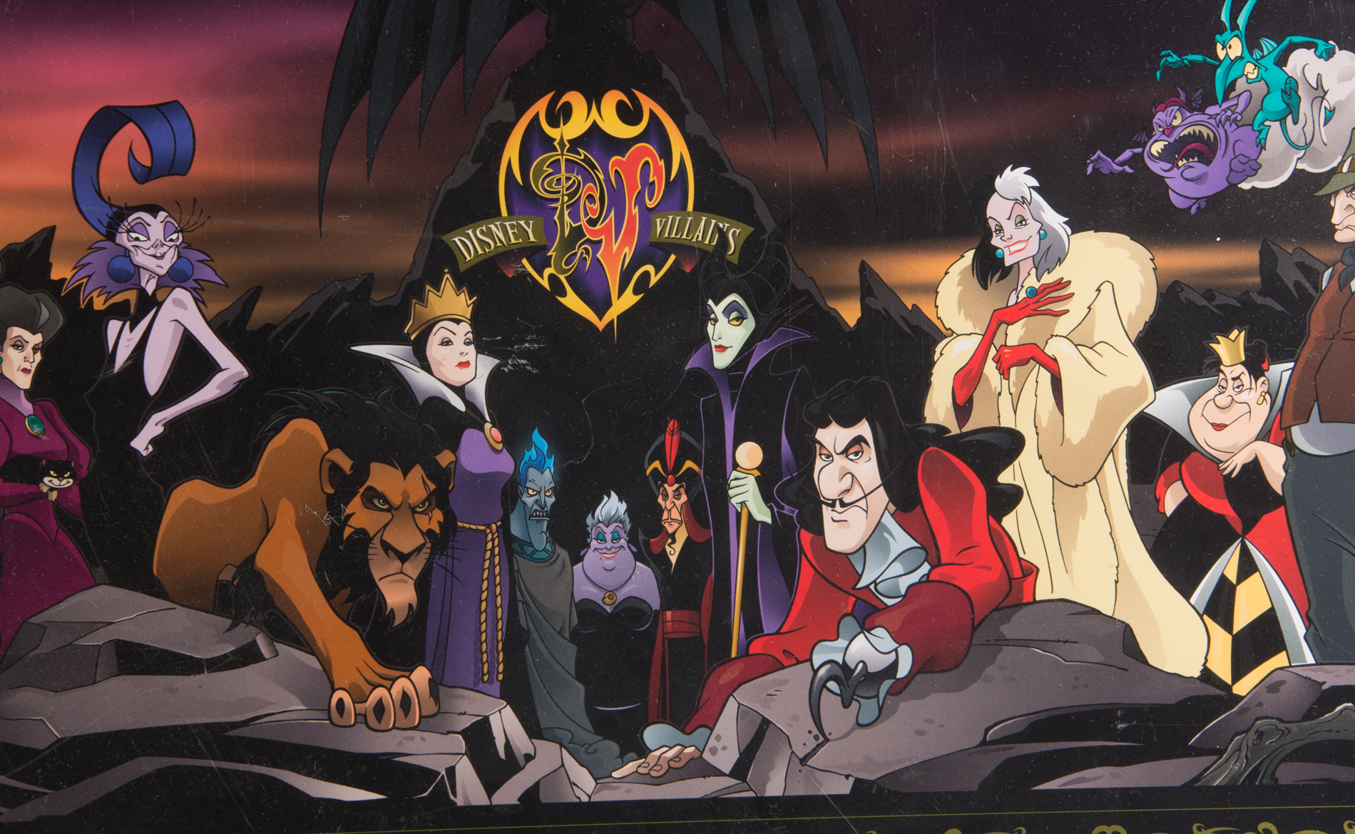 Disney Villians Poster