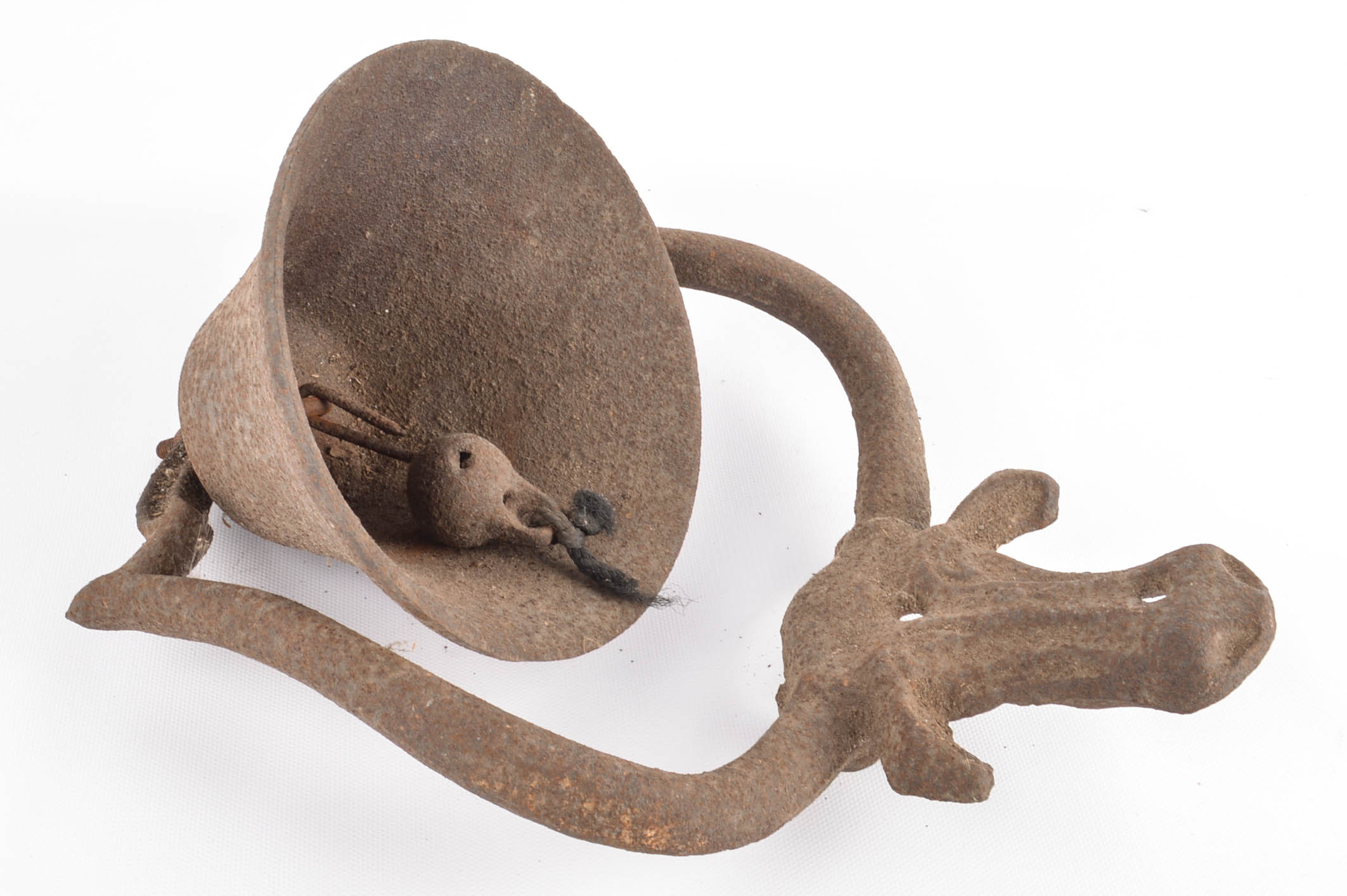 Vintage Cast Iron Texas Longhorn Dinner Bell
