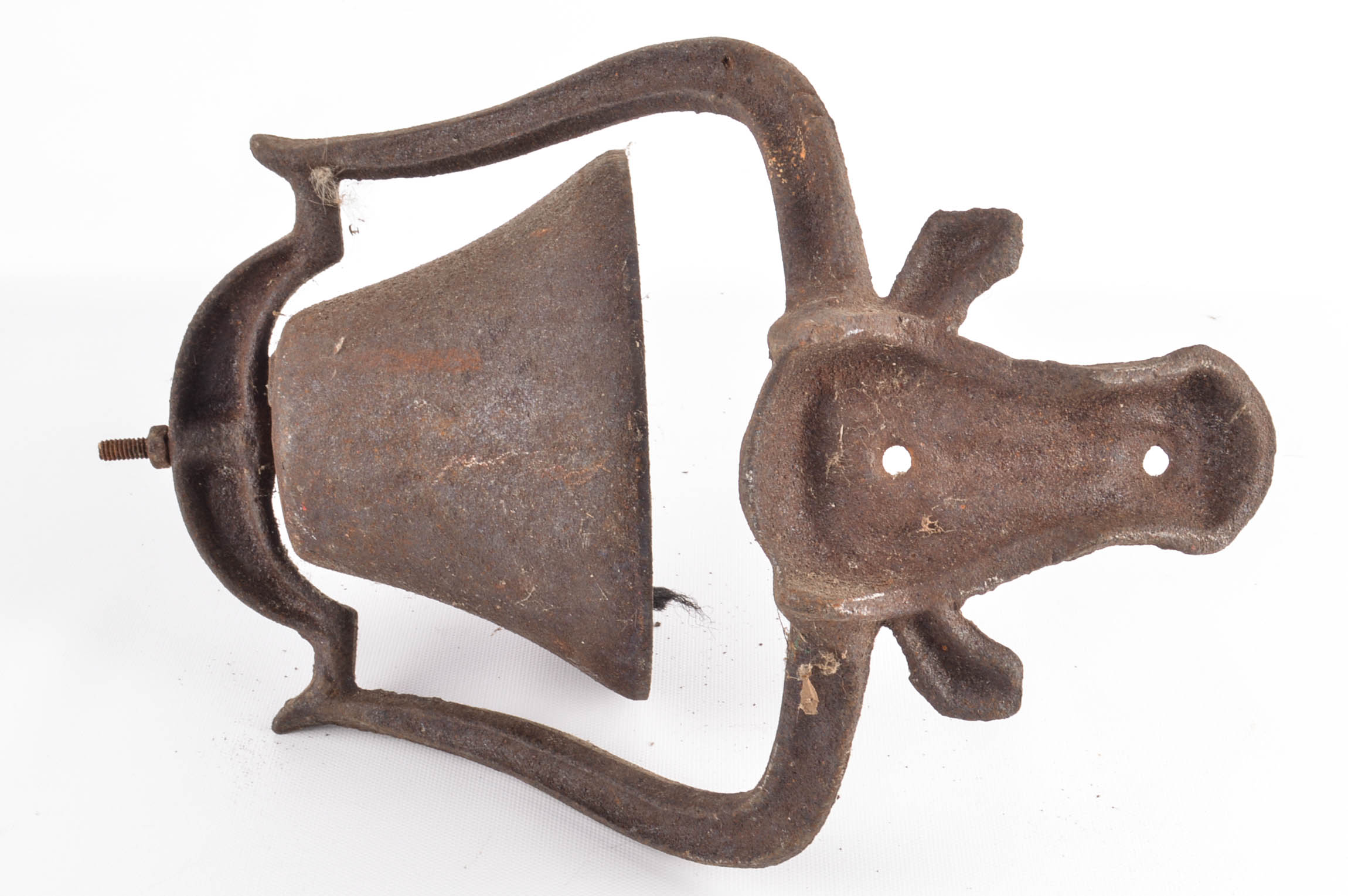 Vintage Cast Iron Texas Longhorn Dinner Bell