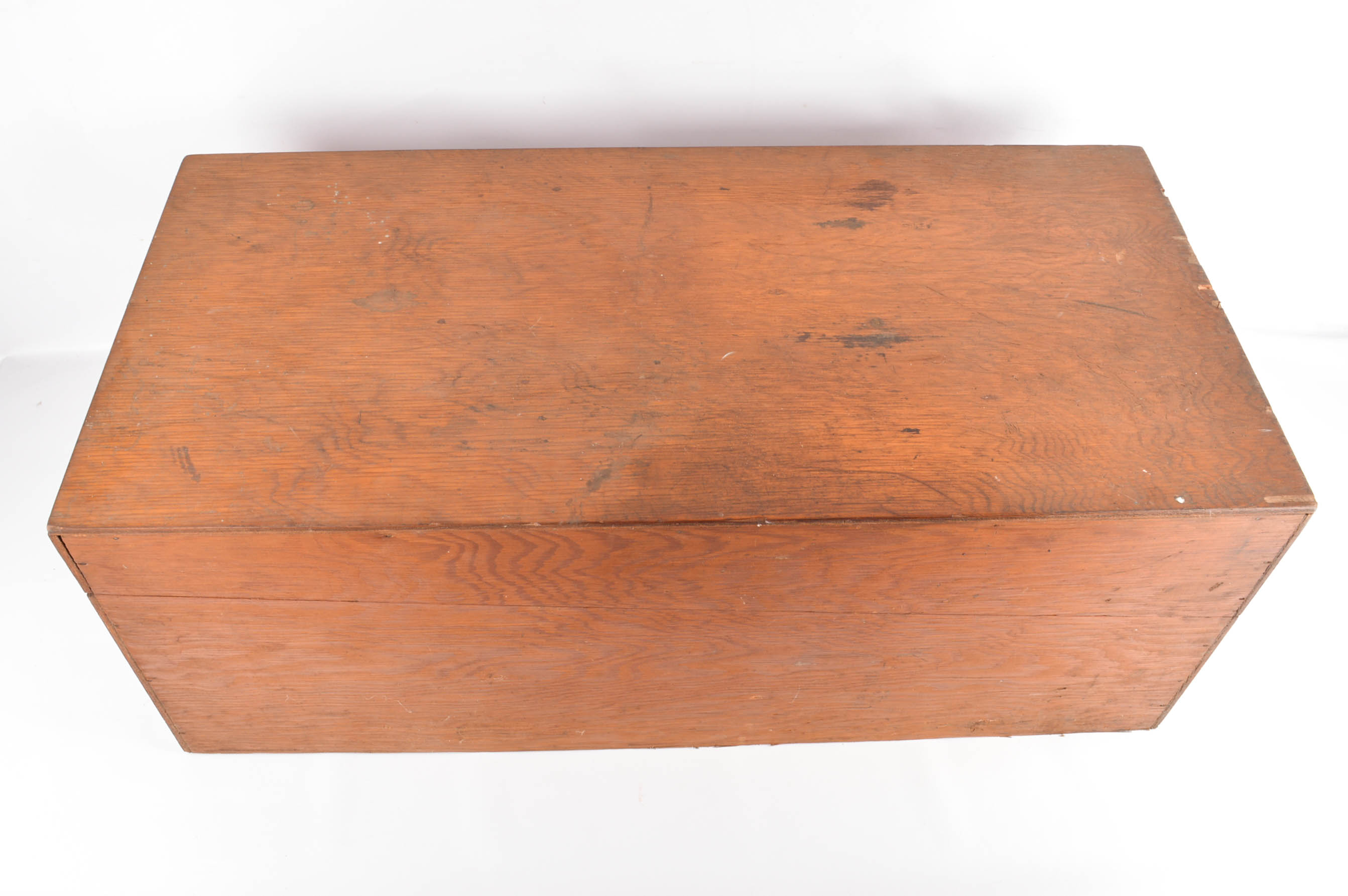 Vintage Wooden File Box