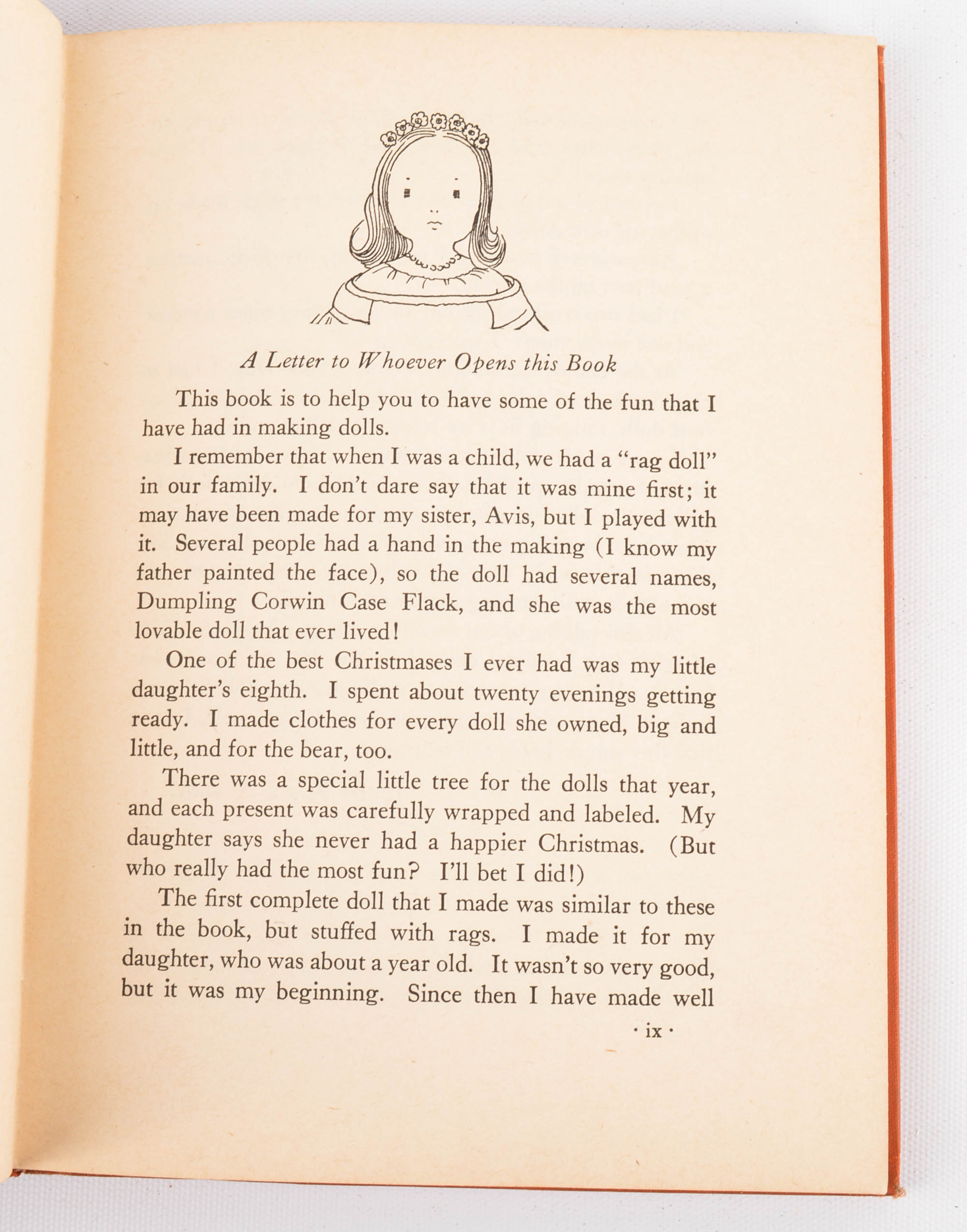 First Edition Sixth Printing Of "Dolls To Make For Fun And Profit"