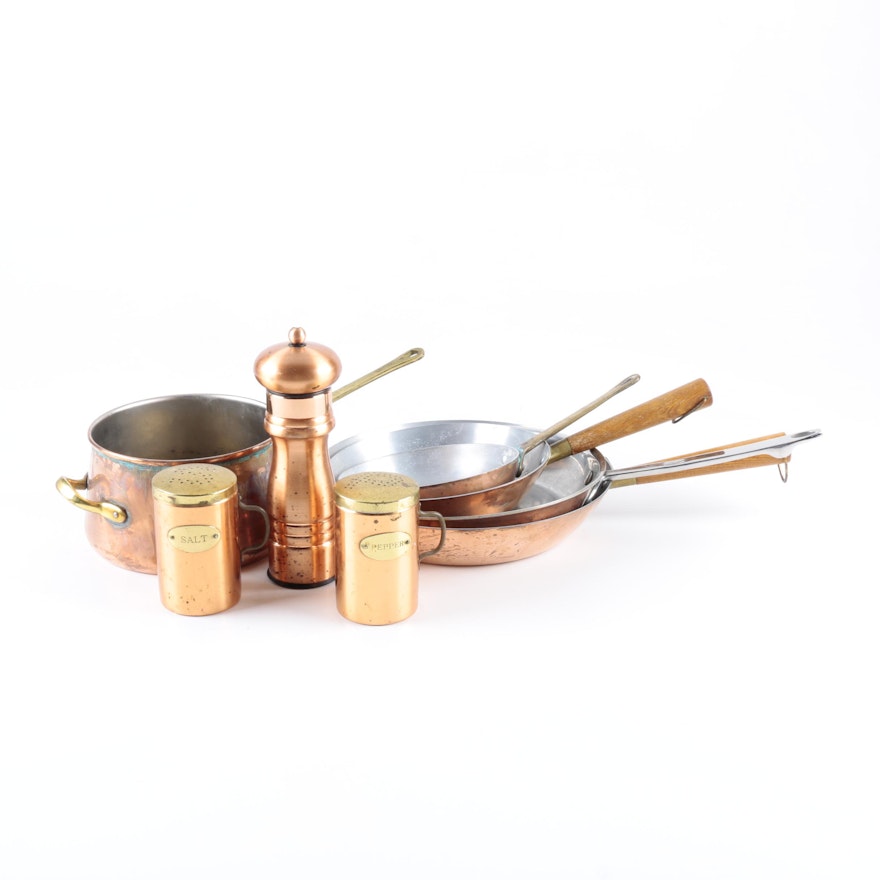 Copper Tone Cookware