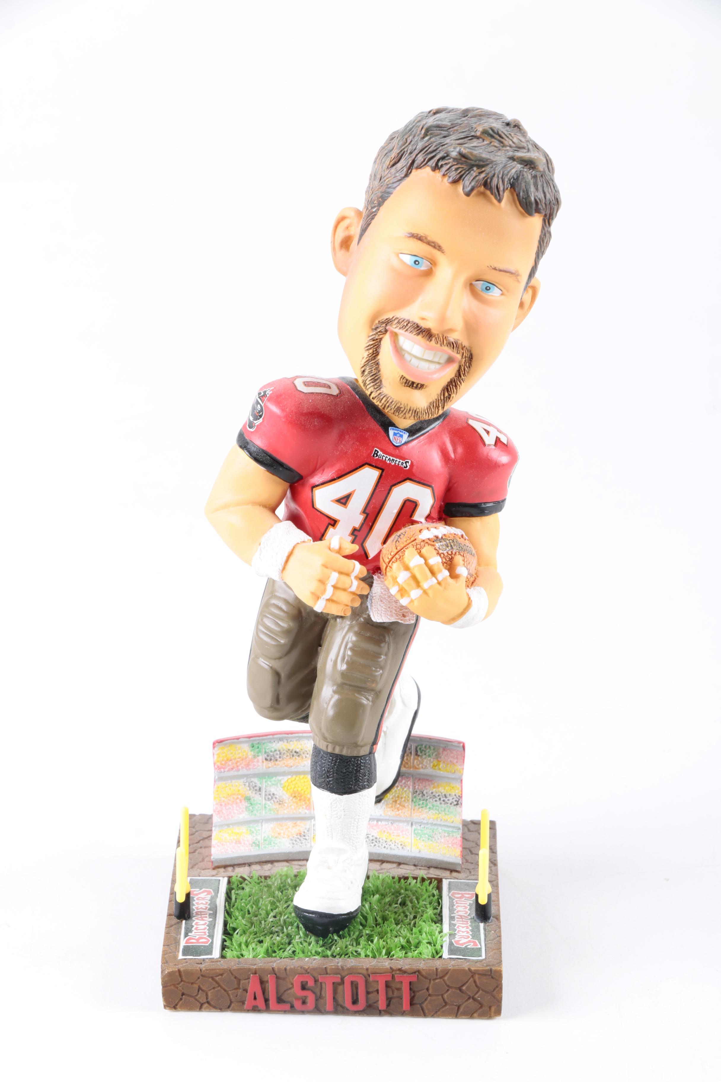 Limited Edition Simeon Rice and Mike Alstott Bobbleheads