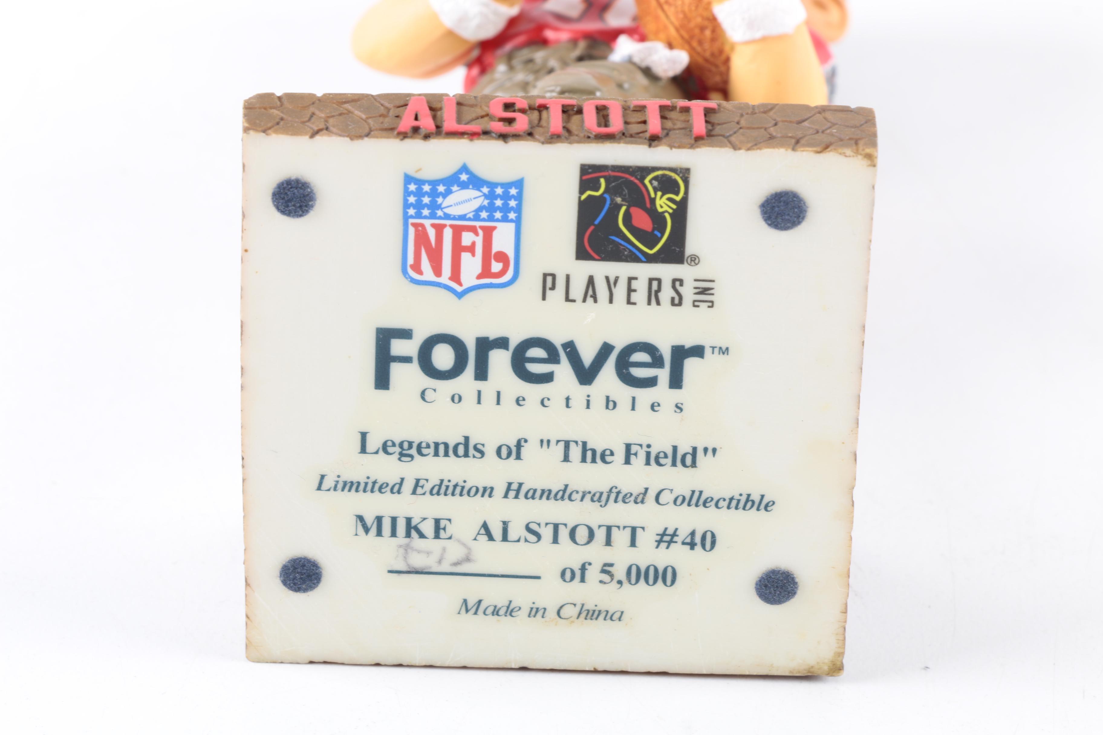 Limited Edition Simeon Rice and Mike Alstott Bobbleheads