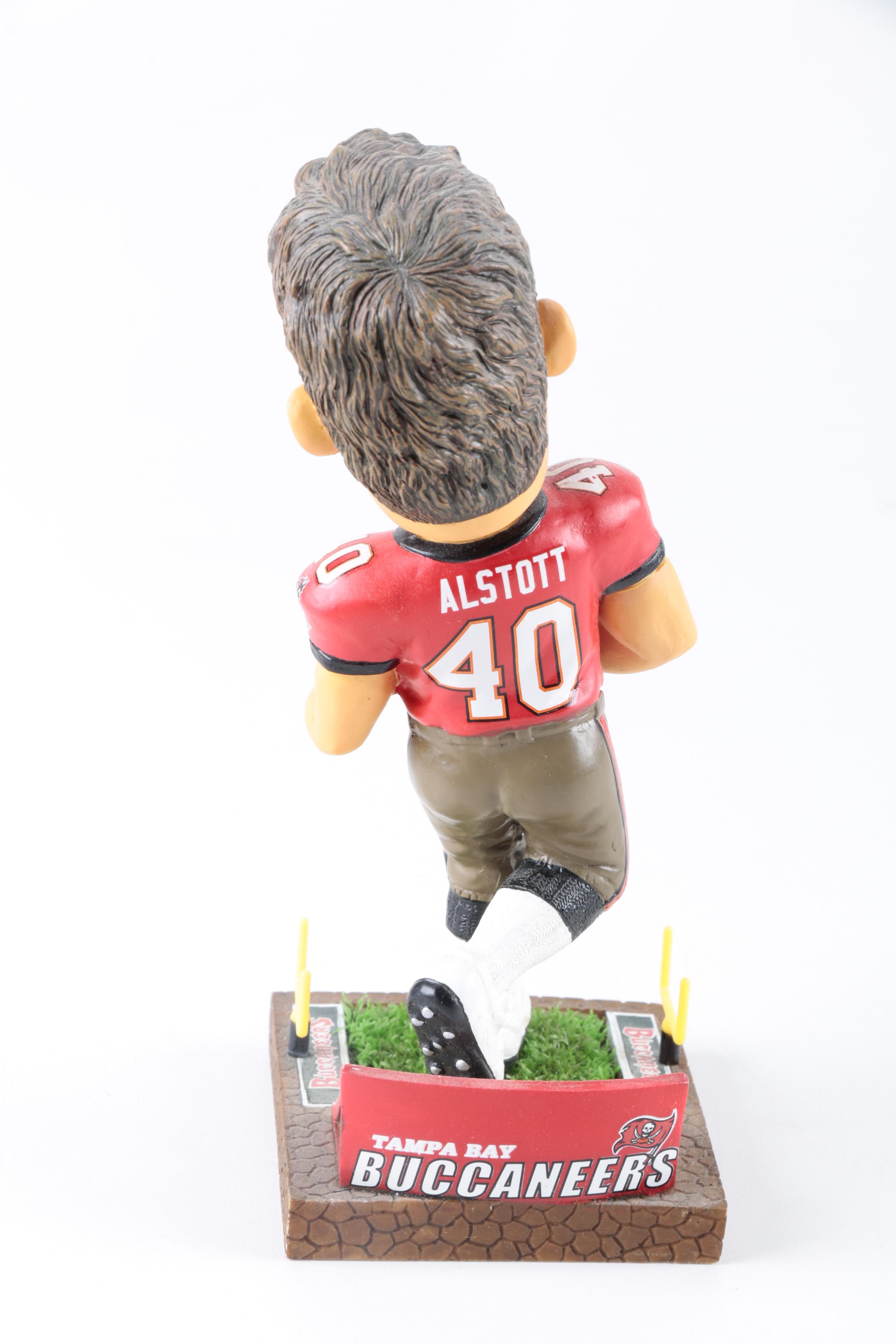 Limited Edition Simeon Rice and Mike Alstott Bobbleheads