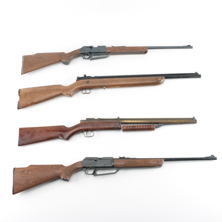 Four Pellet Rifles