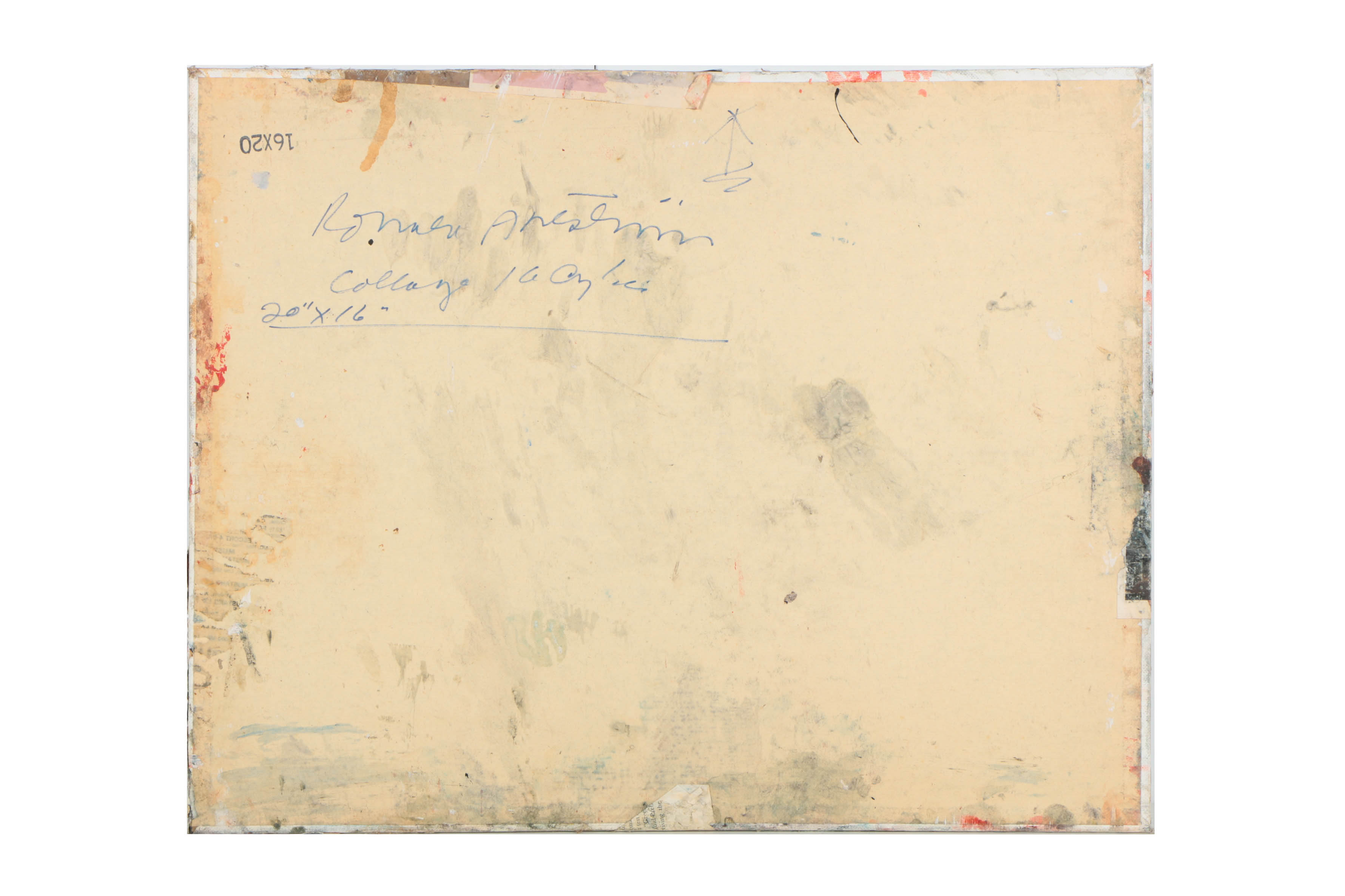 Collection of Ronald Ahlström Abstract Compositions on Canvas Boards