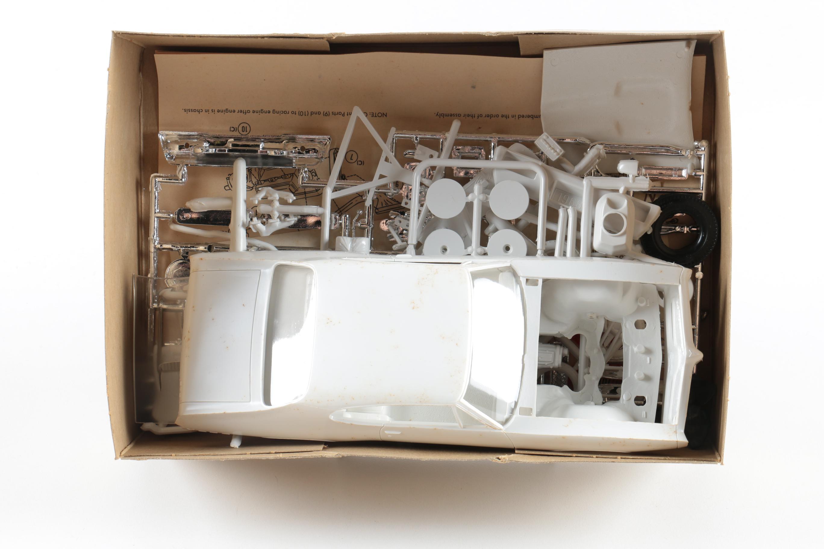 Collection of Muscle Car Model Kits