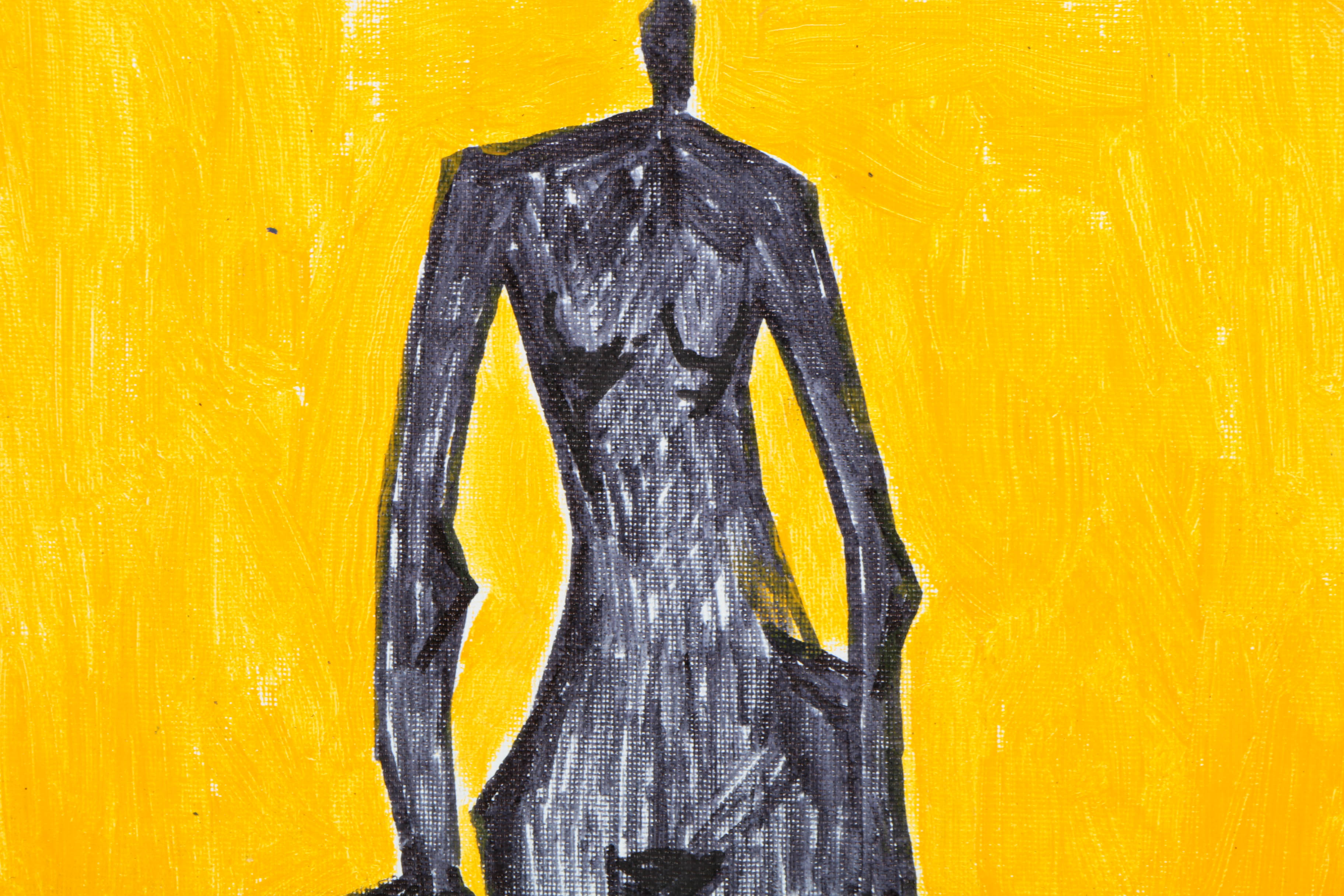 Collection of Ronald Ahlström Abstract Compositions on Canvas Boards