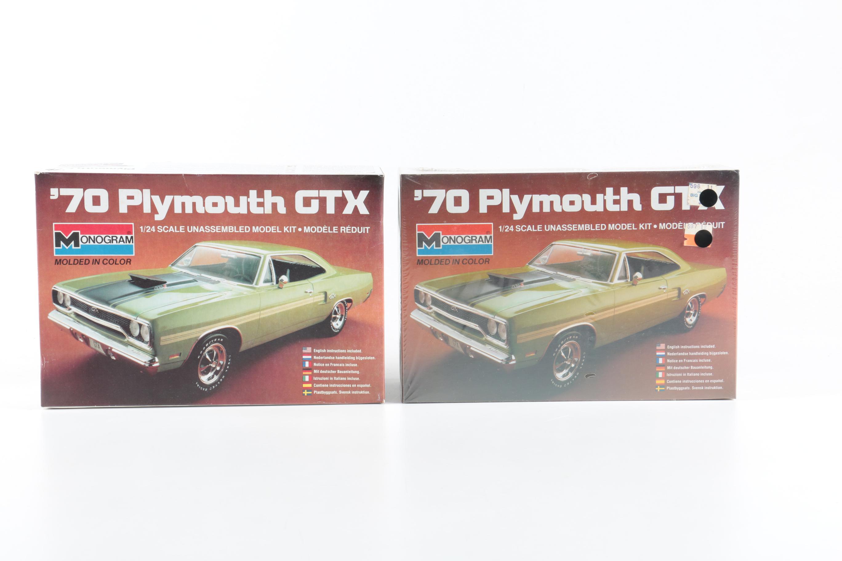 Collection of Muscle Car Model Kits