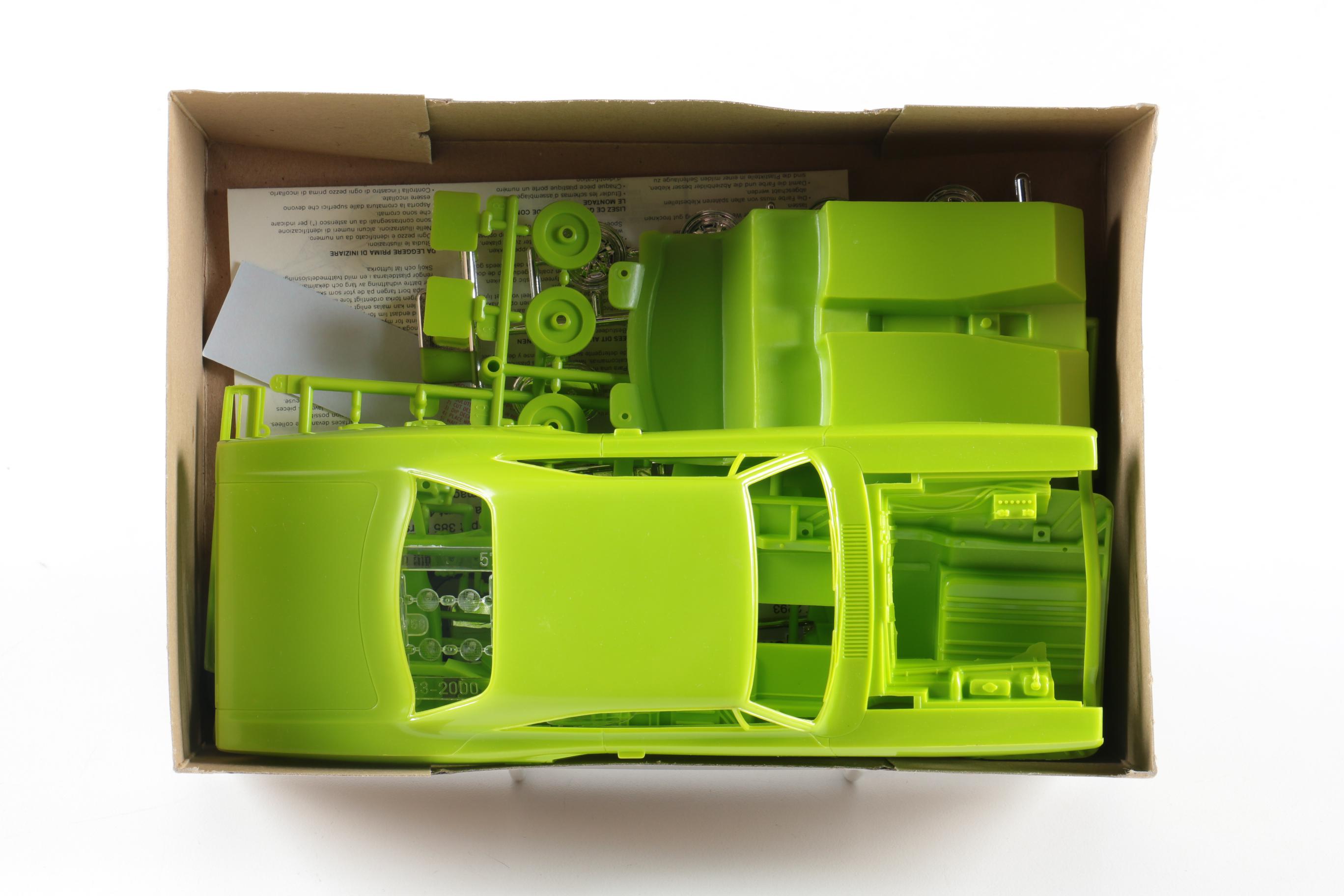 Collection of Muscle Car Model Kits