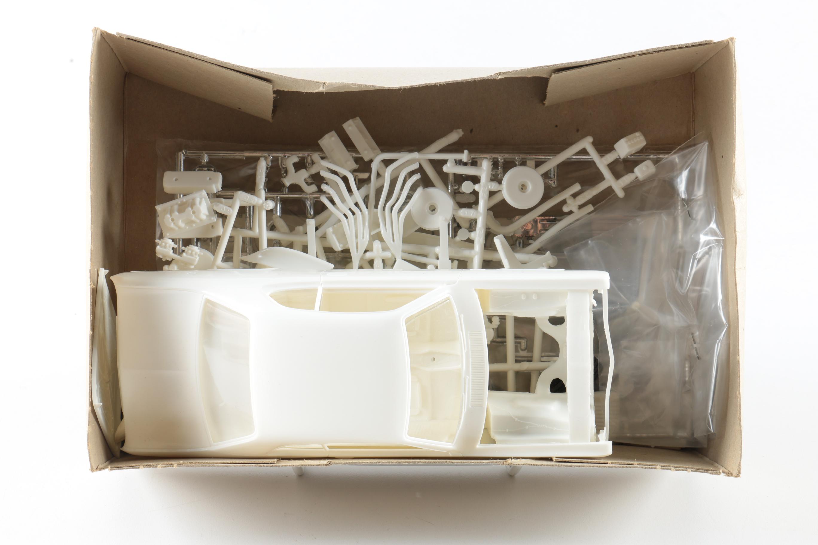 Collection of Muscle Car Model Kits