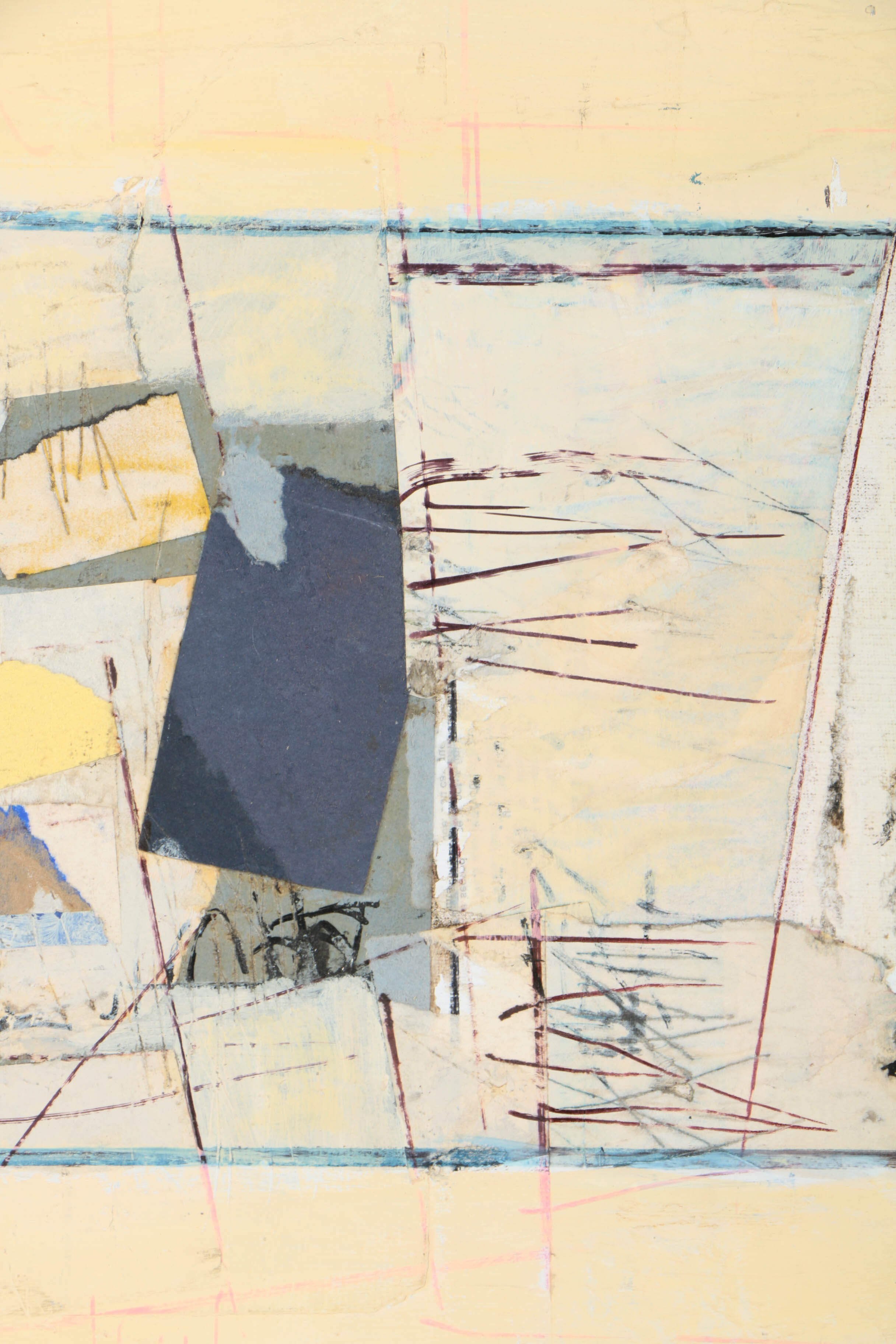 Collection of Ronald Ahlström Abstract Compositions on Canvas Boards