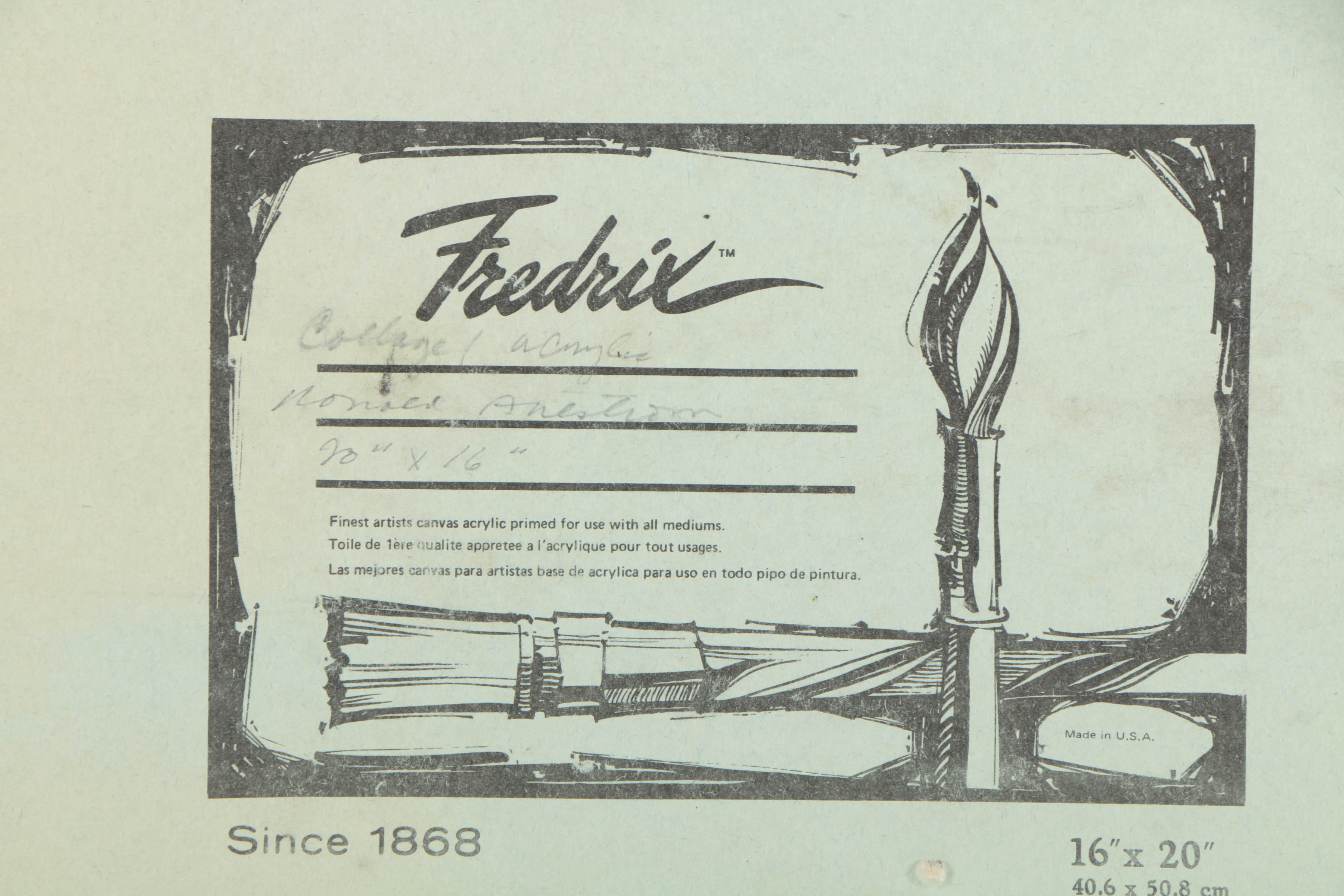 Collection of Ronald Ahlström Abstract Compositions on Canvas Boards