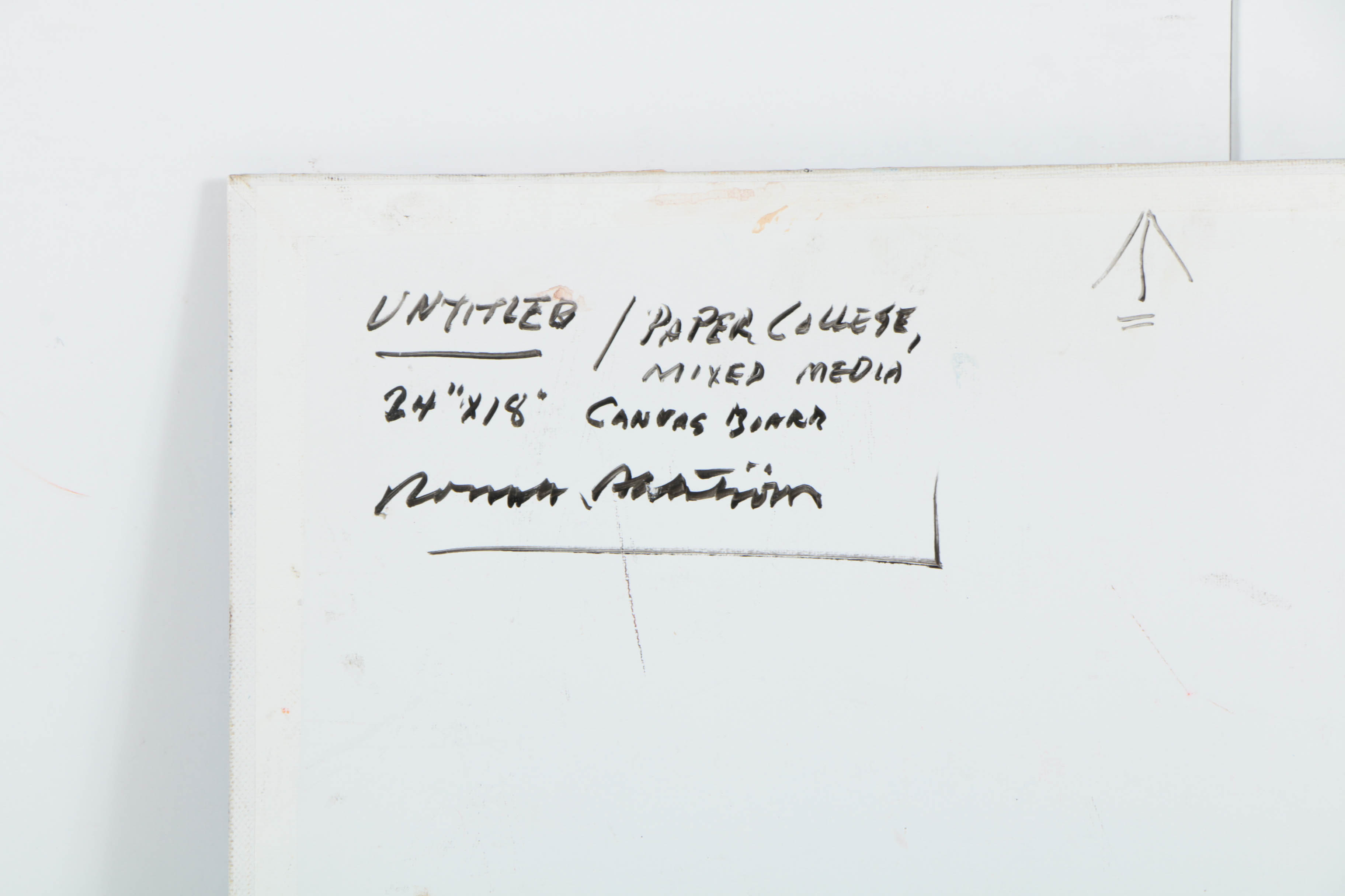 Assortment of Ronald Ahlström Abstract Mixed Media Compositions on Canvas Boards