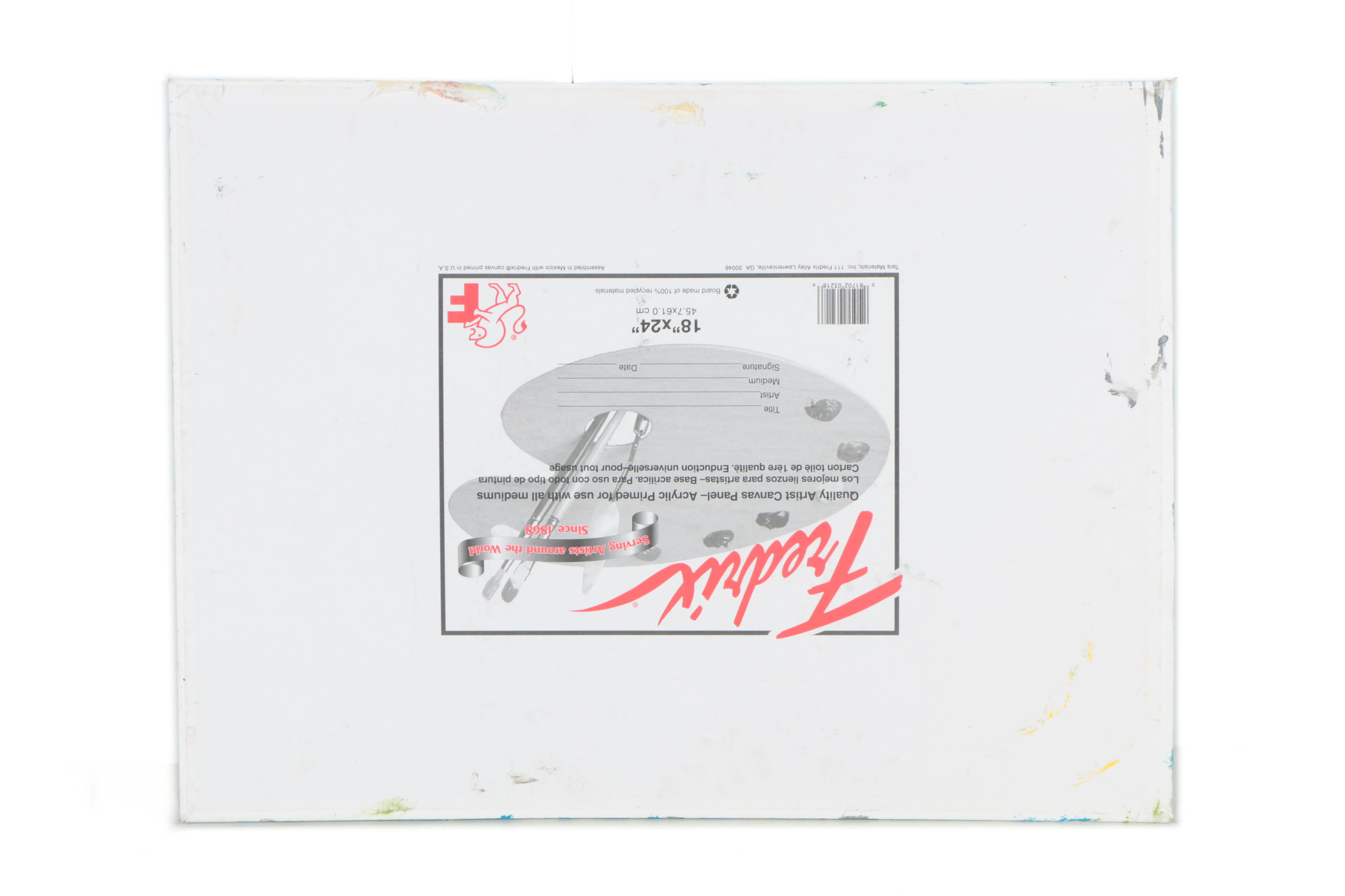 Assortment of Ronald Ahlström Abstract Mixed Media Compositions on Canvas Boards