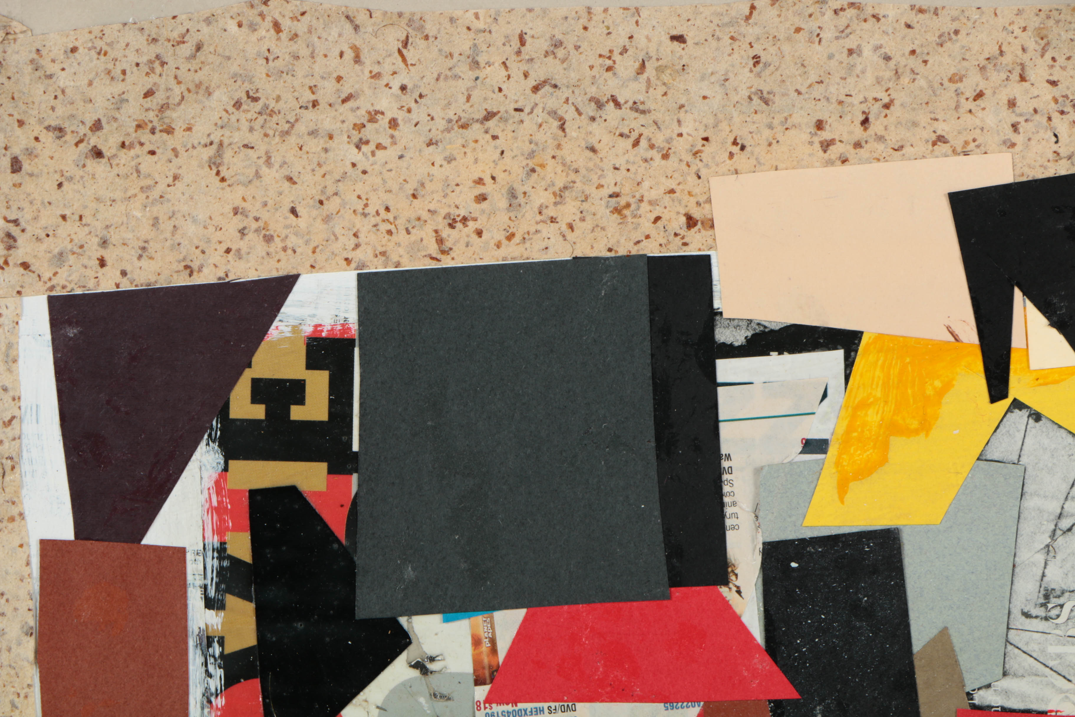 Assortment of Ronald Ahlström Abstract Mixed Media Compositions on Boards