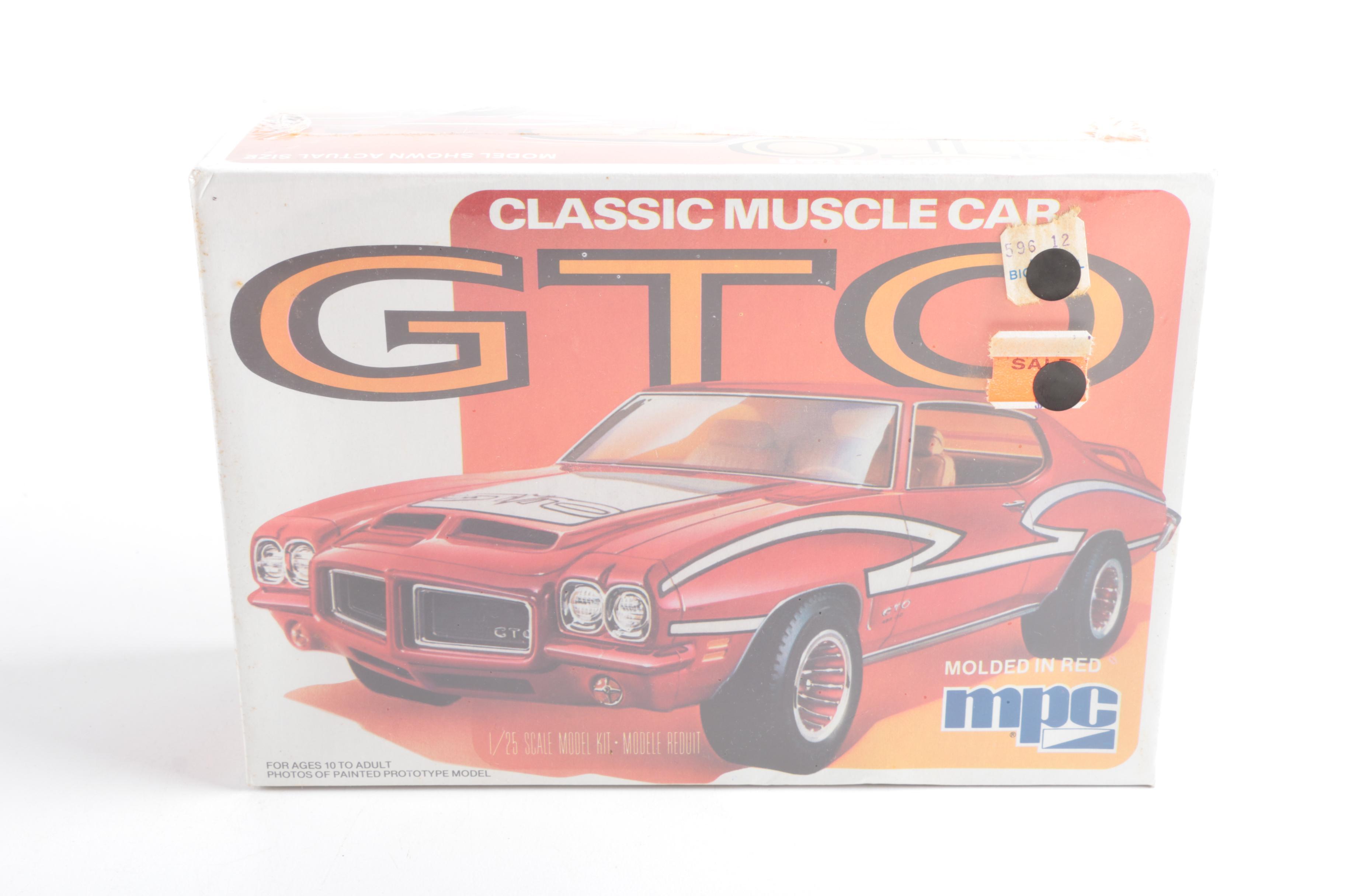 Vintage MPC Model Car Kits