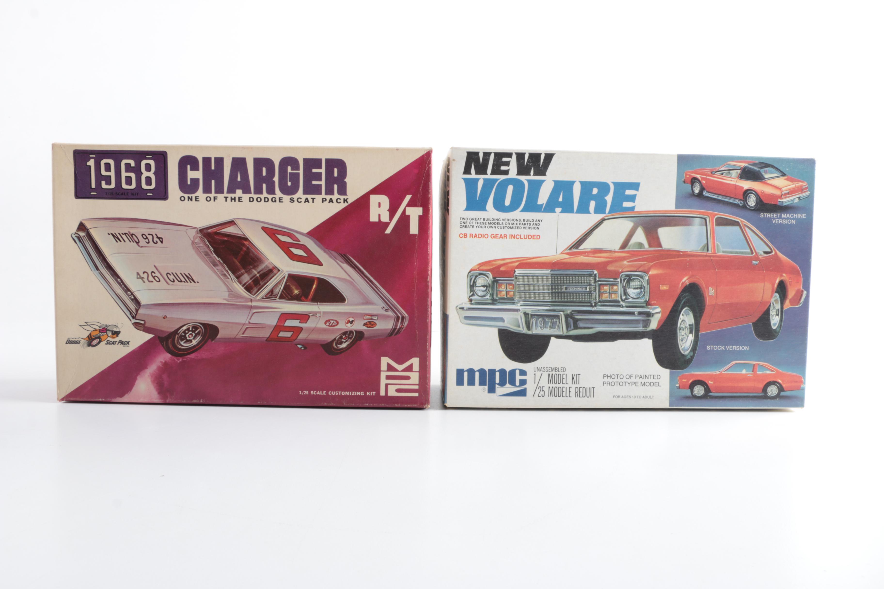 Vintage MPC Model Car Kits