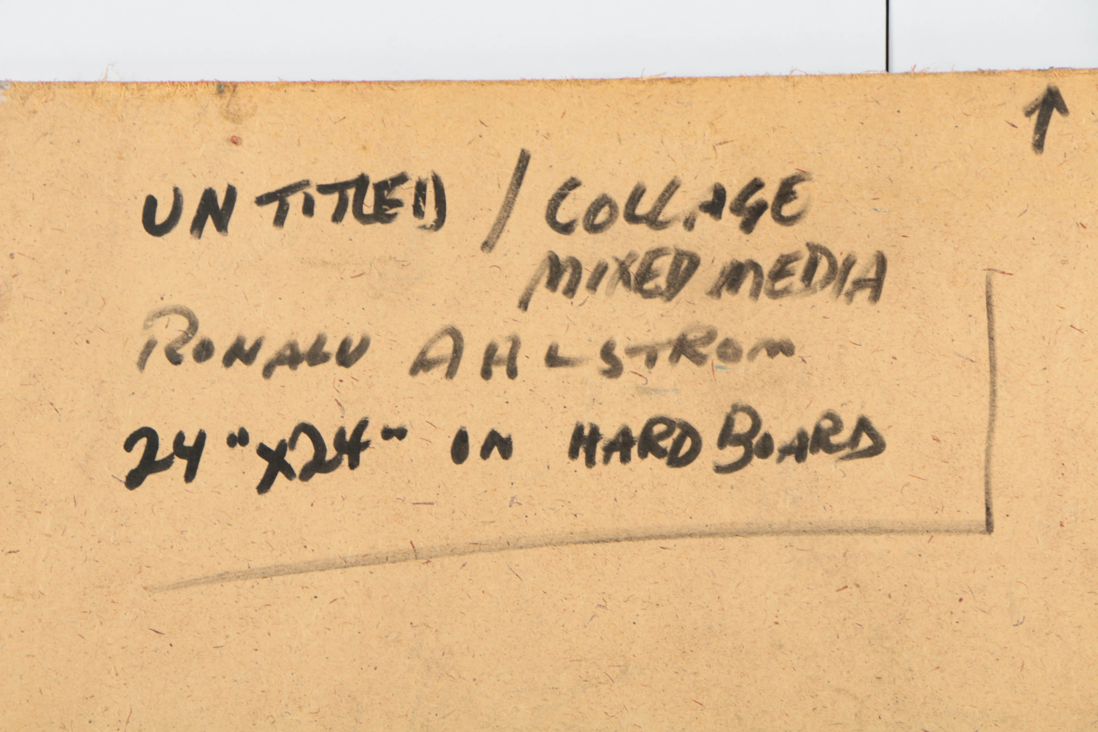 Pair of Ronald Ahlström Mixed Media on Board