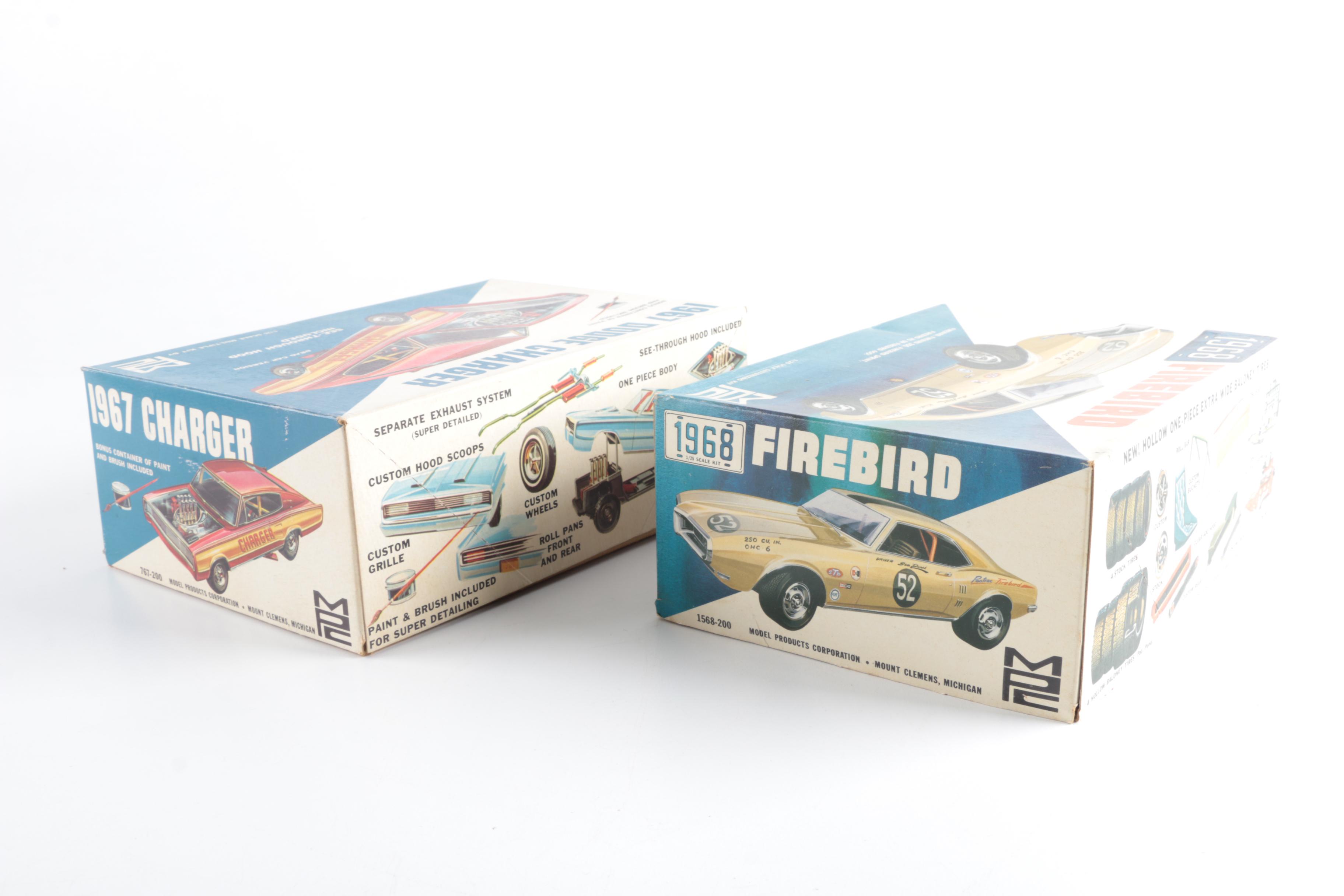 Vintage MPC Model Car Kits