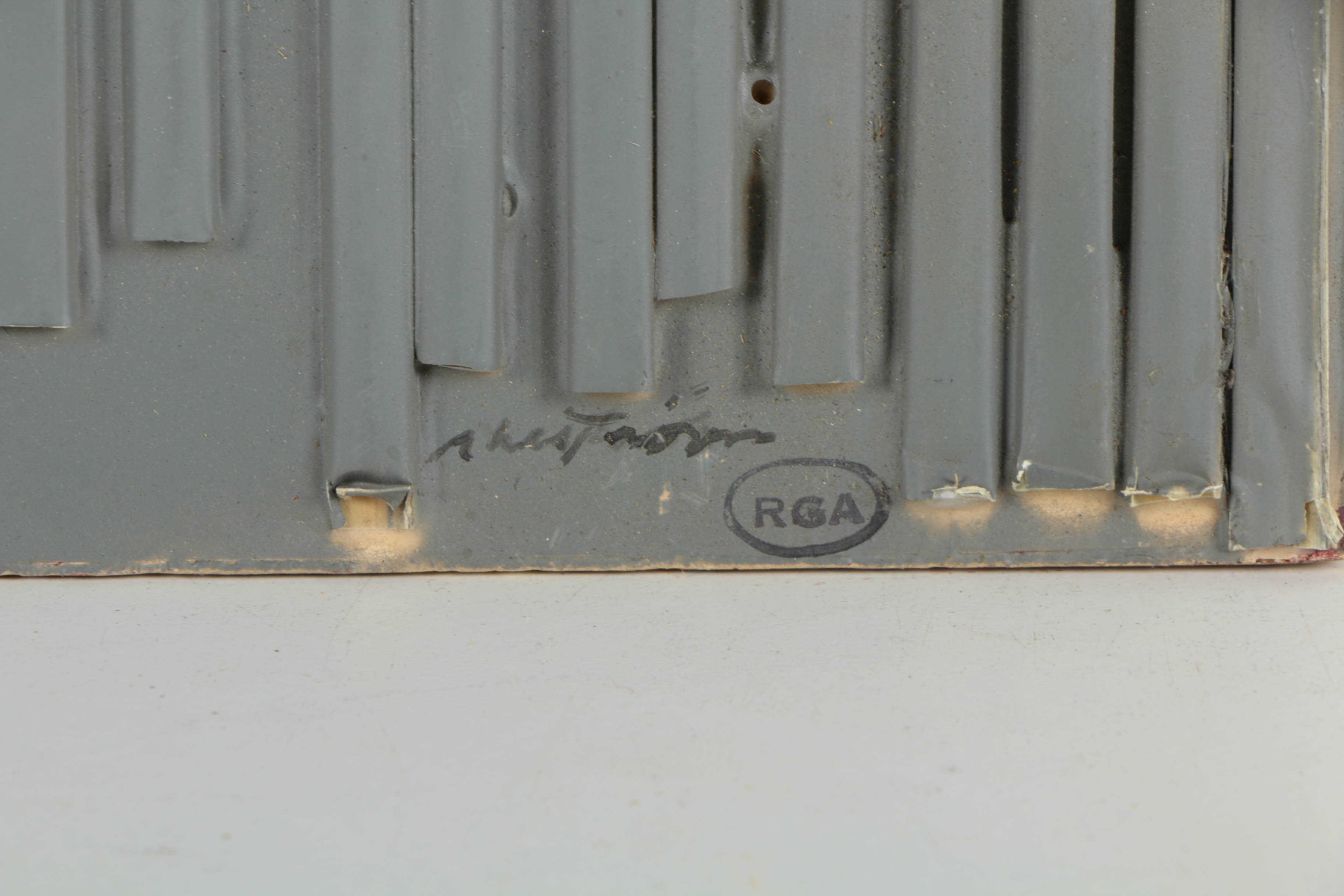 Pair of Ronald Ahlström Mixed Media on Board