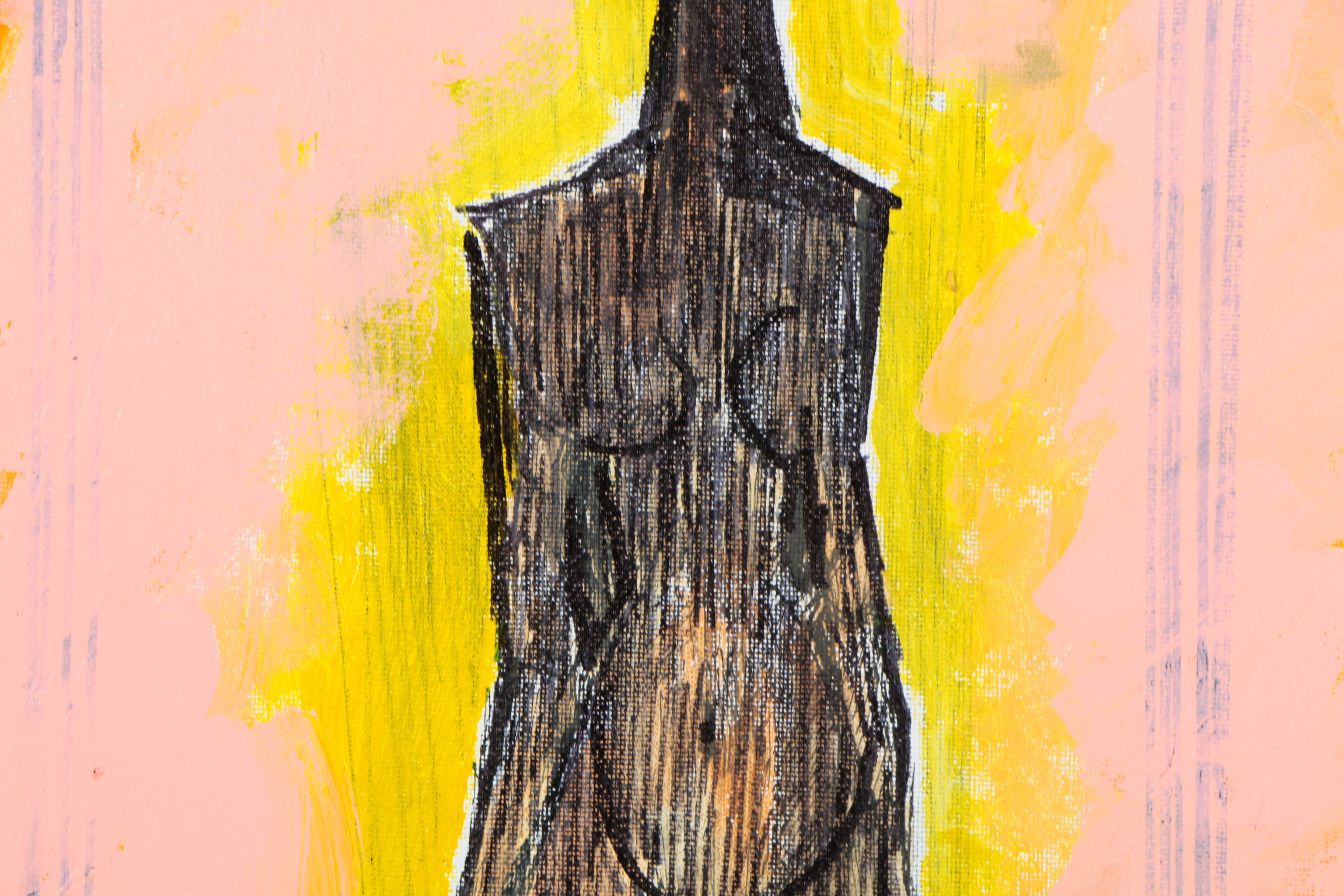 Collection of Ronald Ahlström Abstract Compositions on Canvas Boards