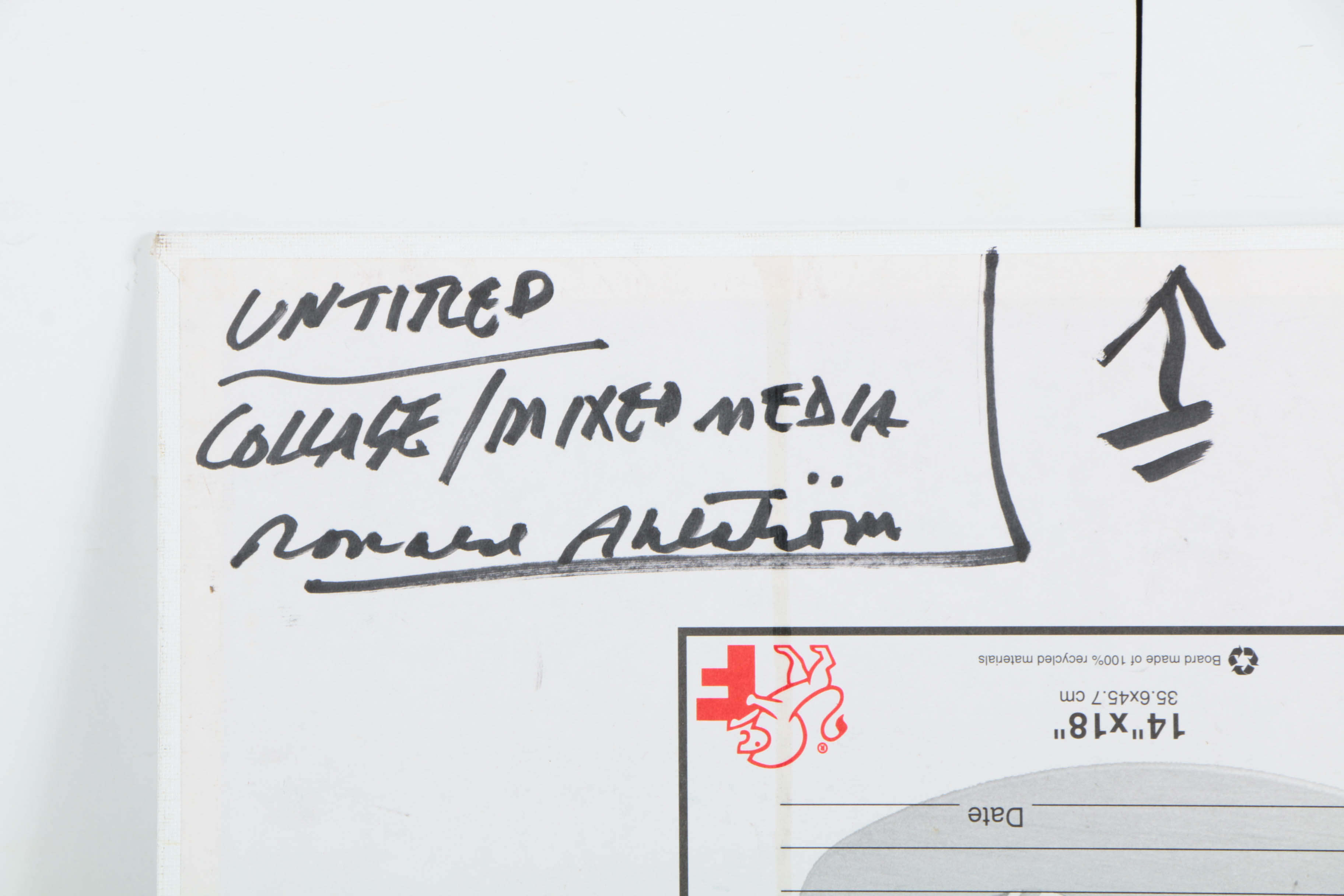 Collection of Ronald Ahlström Abstract Compositions on Canvas Boards