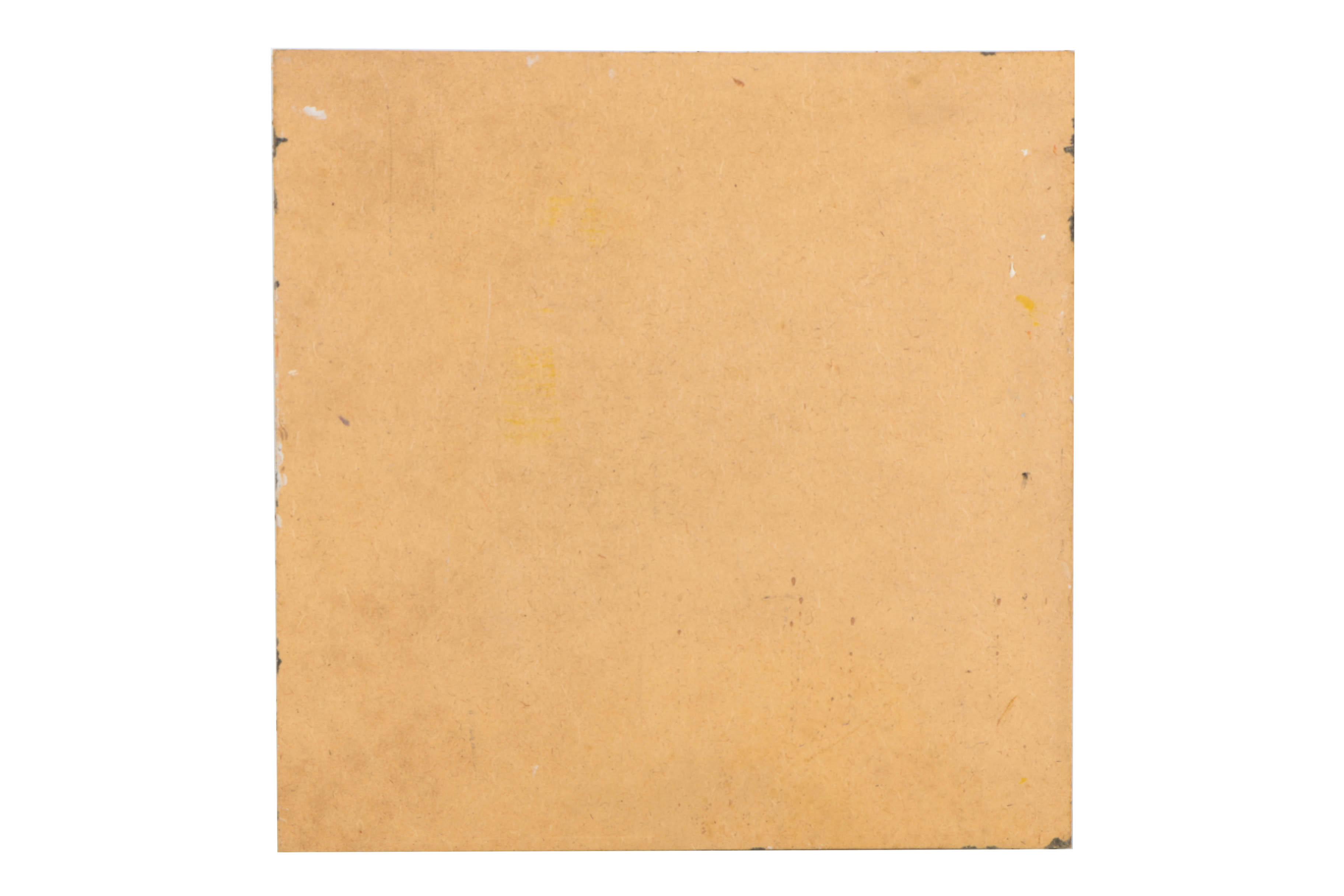 Ronald Ahlström Abstract Mixed Media Collage on Board