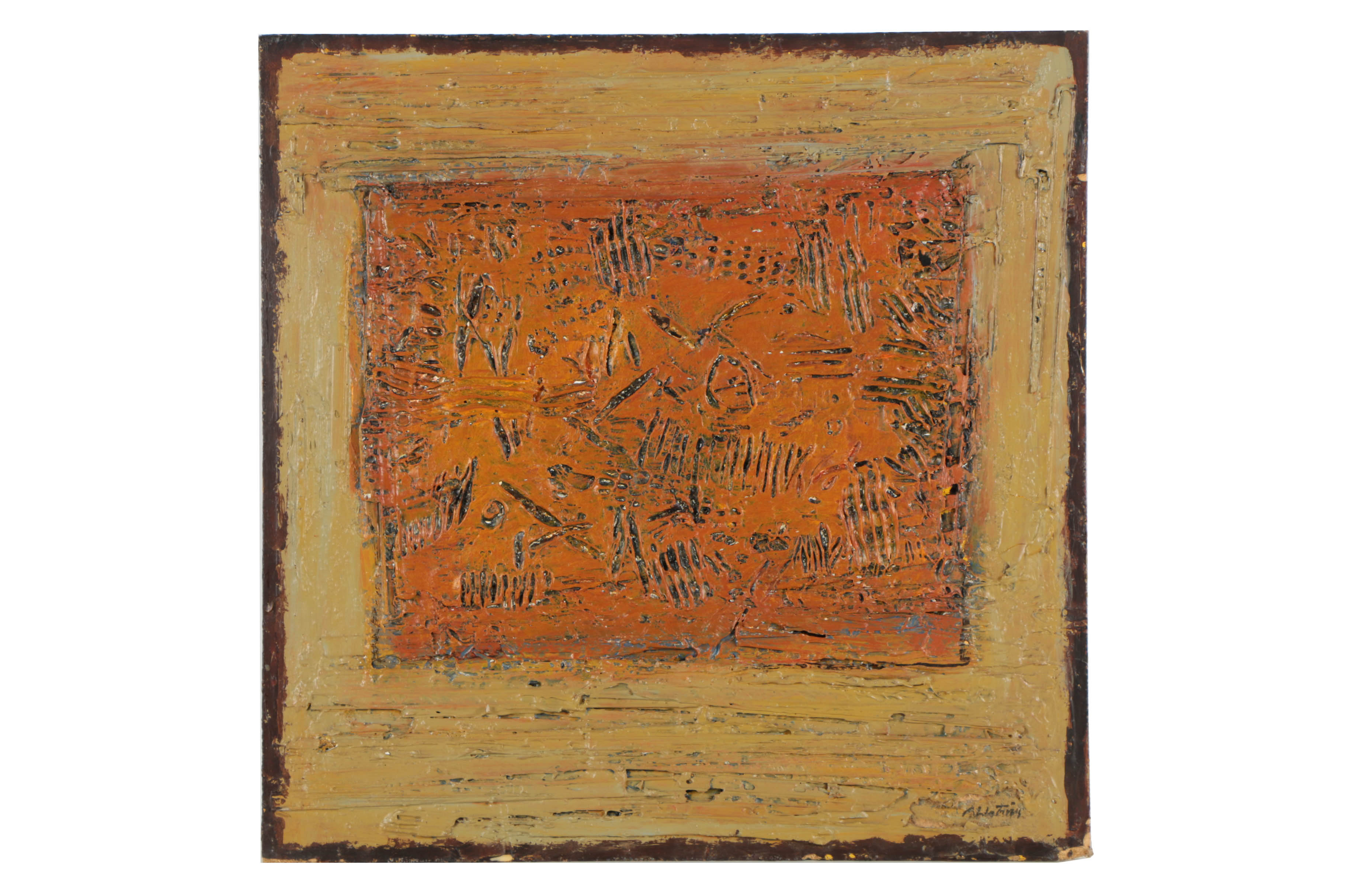 Pair of Ronald Ahlström Mixed Media on Board