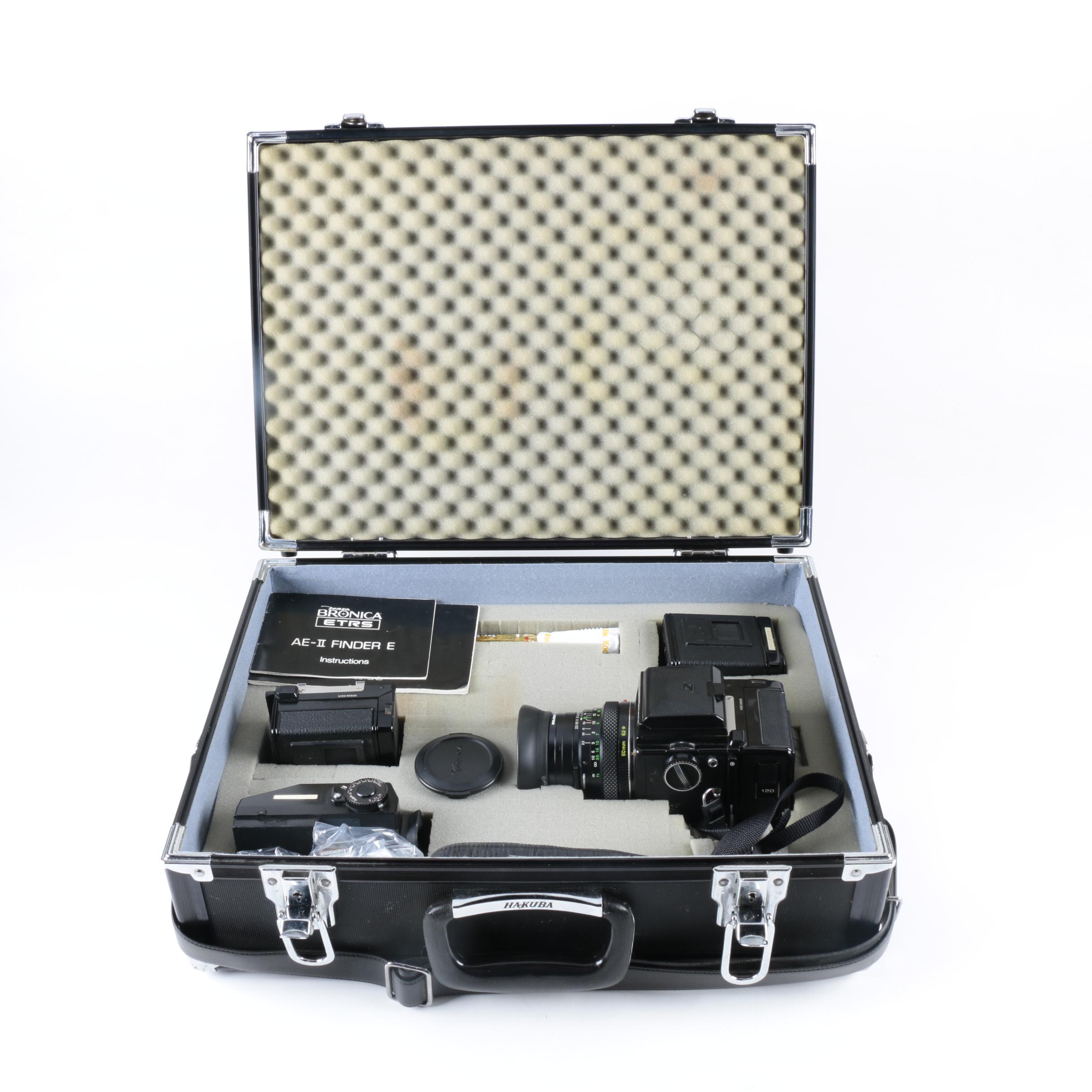 Zenza Bronica ETRS AE-II Finder E Camera