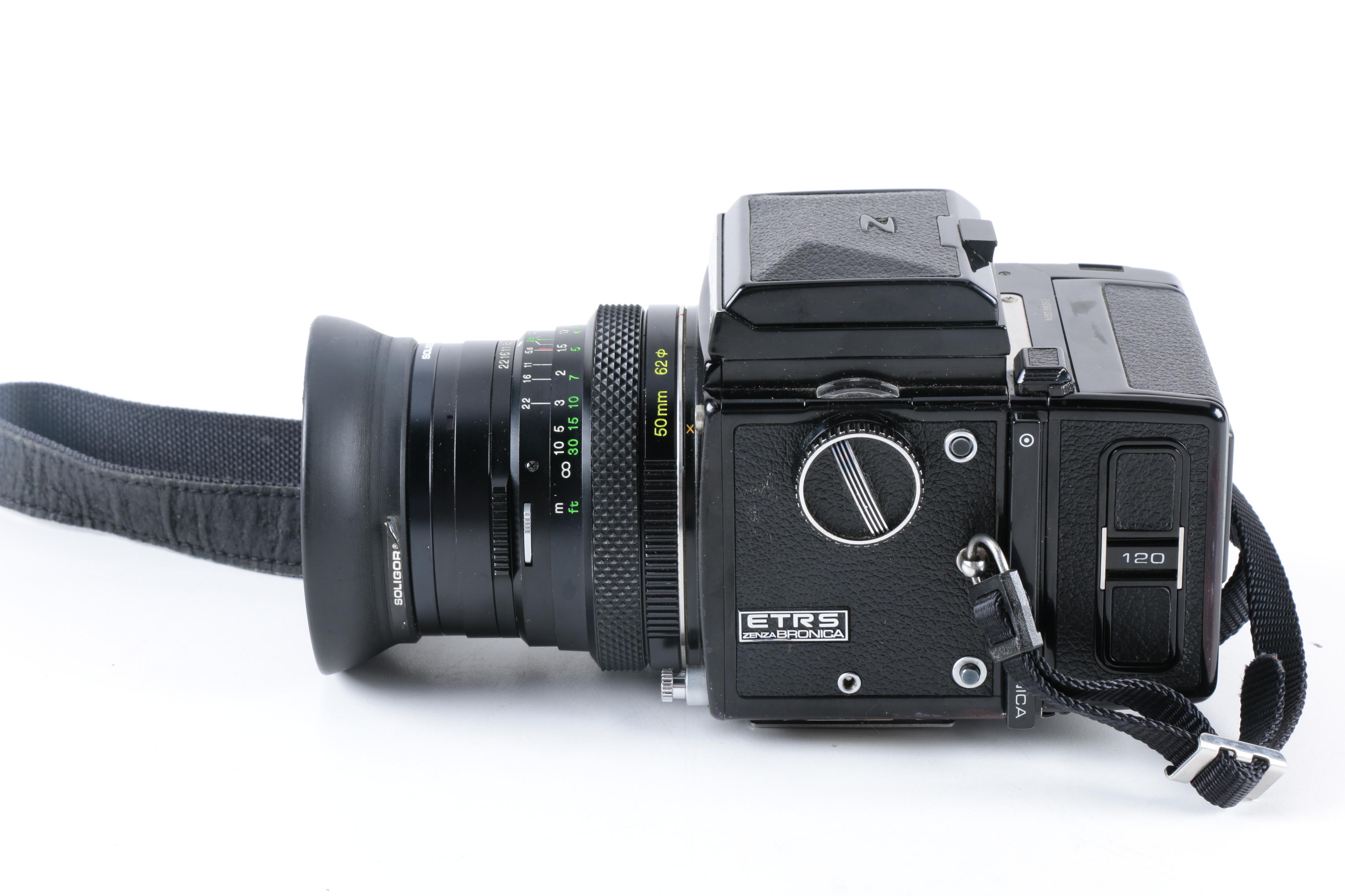 Zenza Bronica ETRS AE-II Finder E Camera