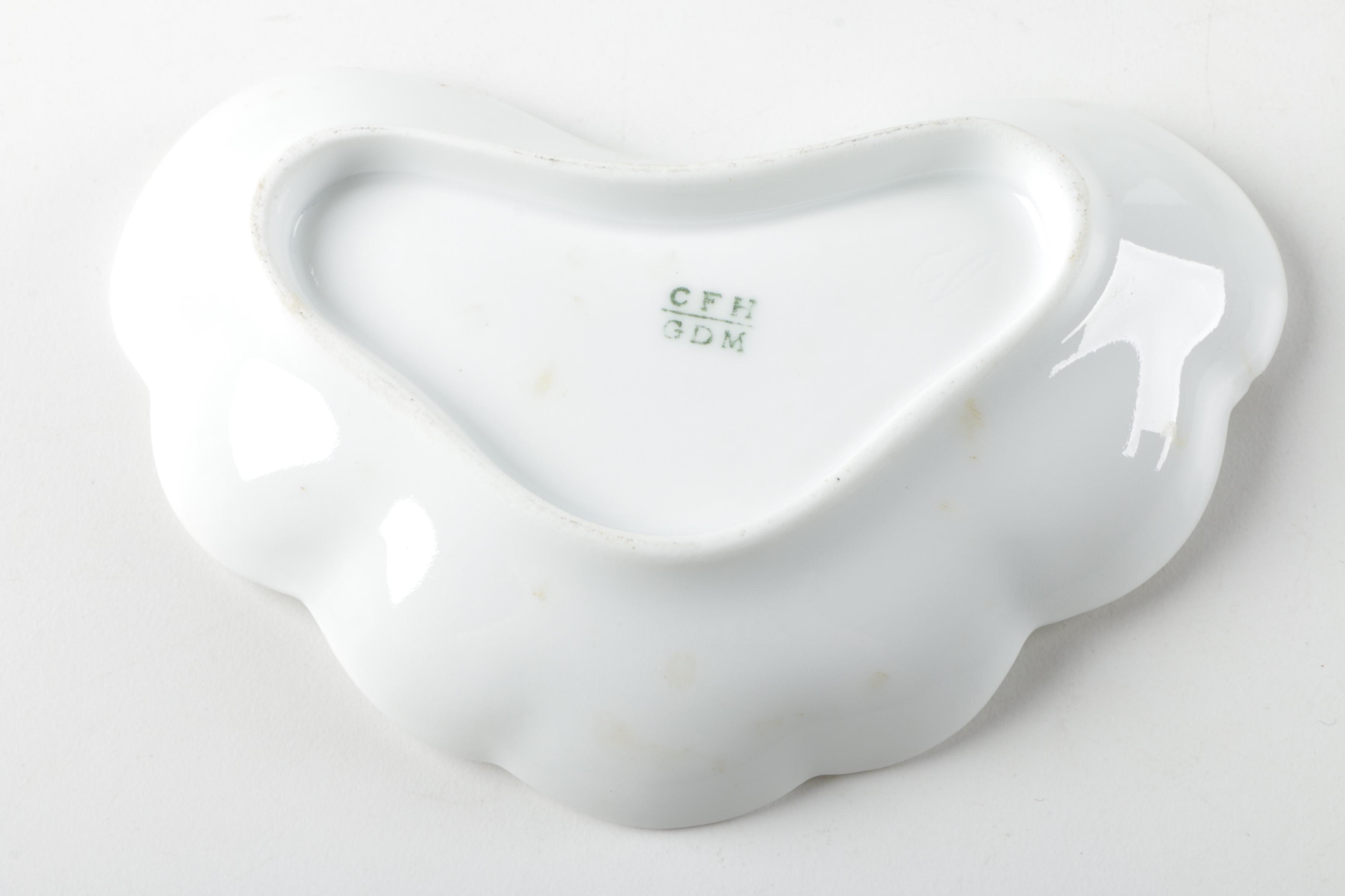 Porcelain Tableware Including Charles Field Haviland