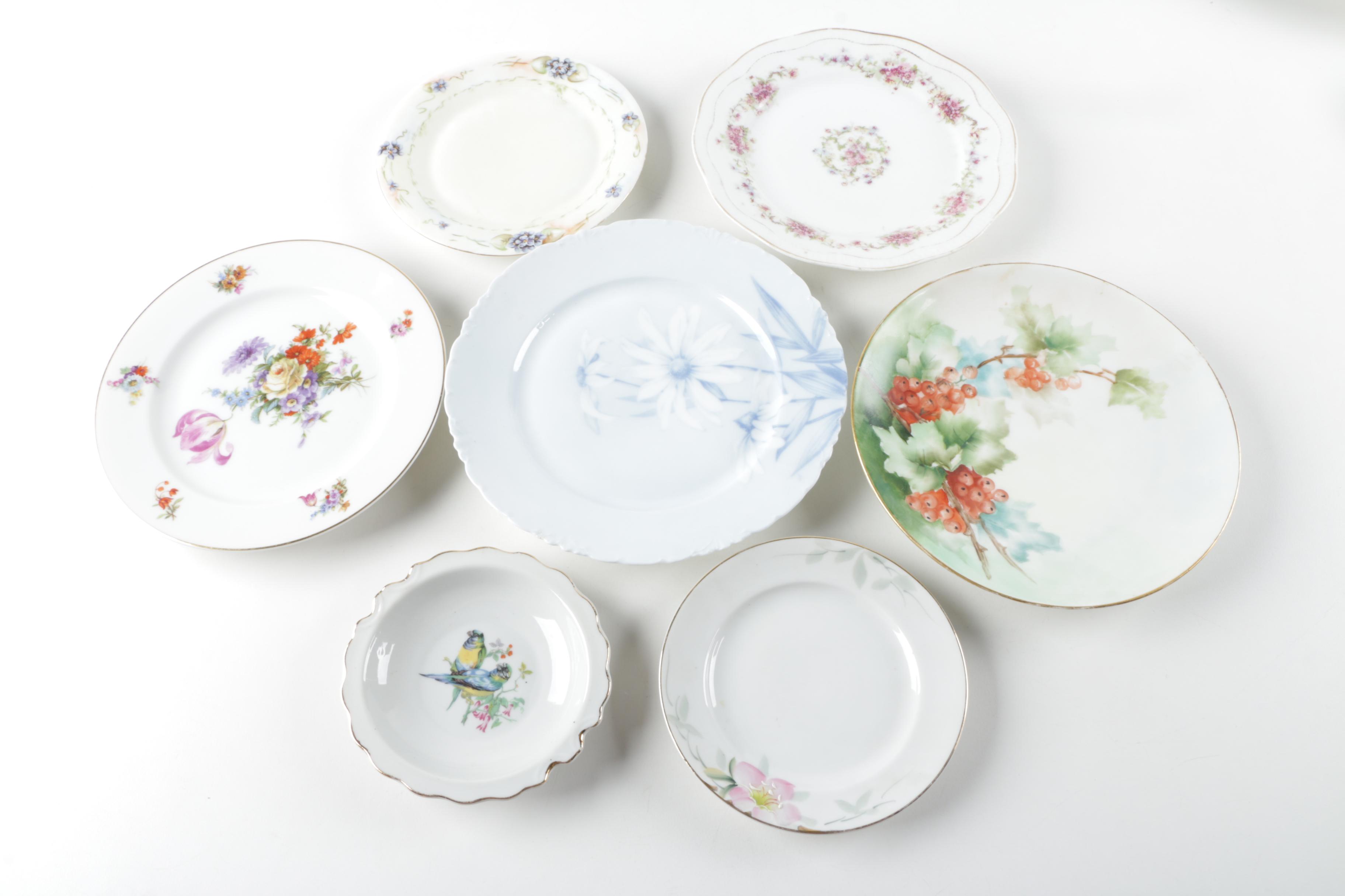 Porcelain Tableware Including Charles Field Haviland