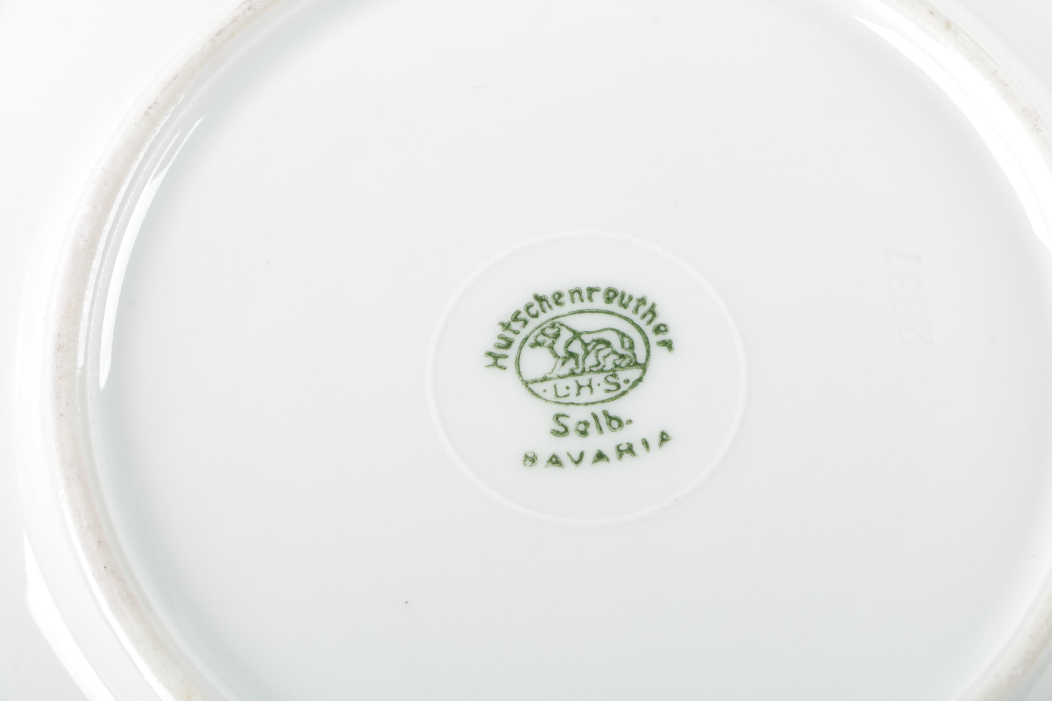 Porcelain Tableware Including Charles Field Haviland